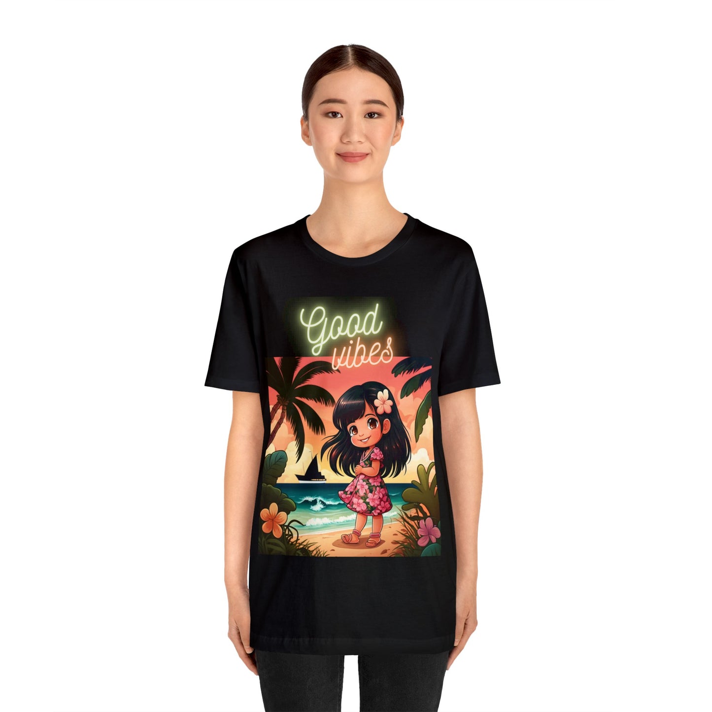 Good Vibes Unisex Jersey Short Sleeve Tee