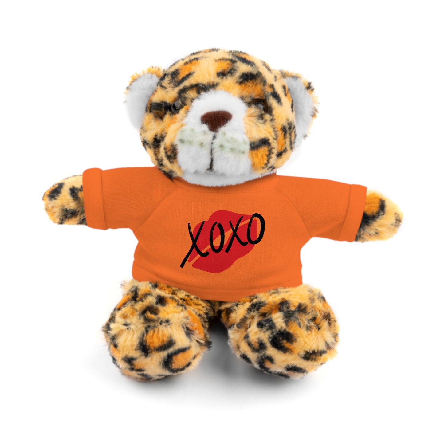 XOXO Kiss Valentine Stuffed Animals with Tee | Valentines Day Gifts