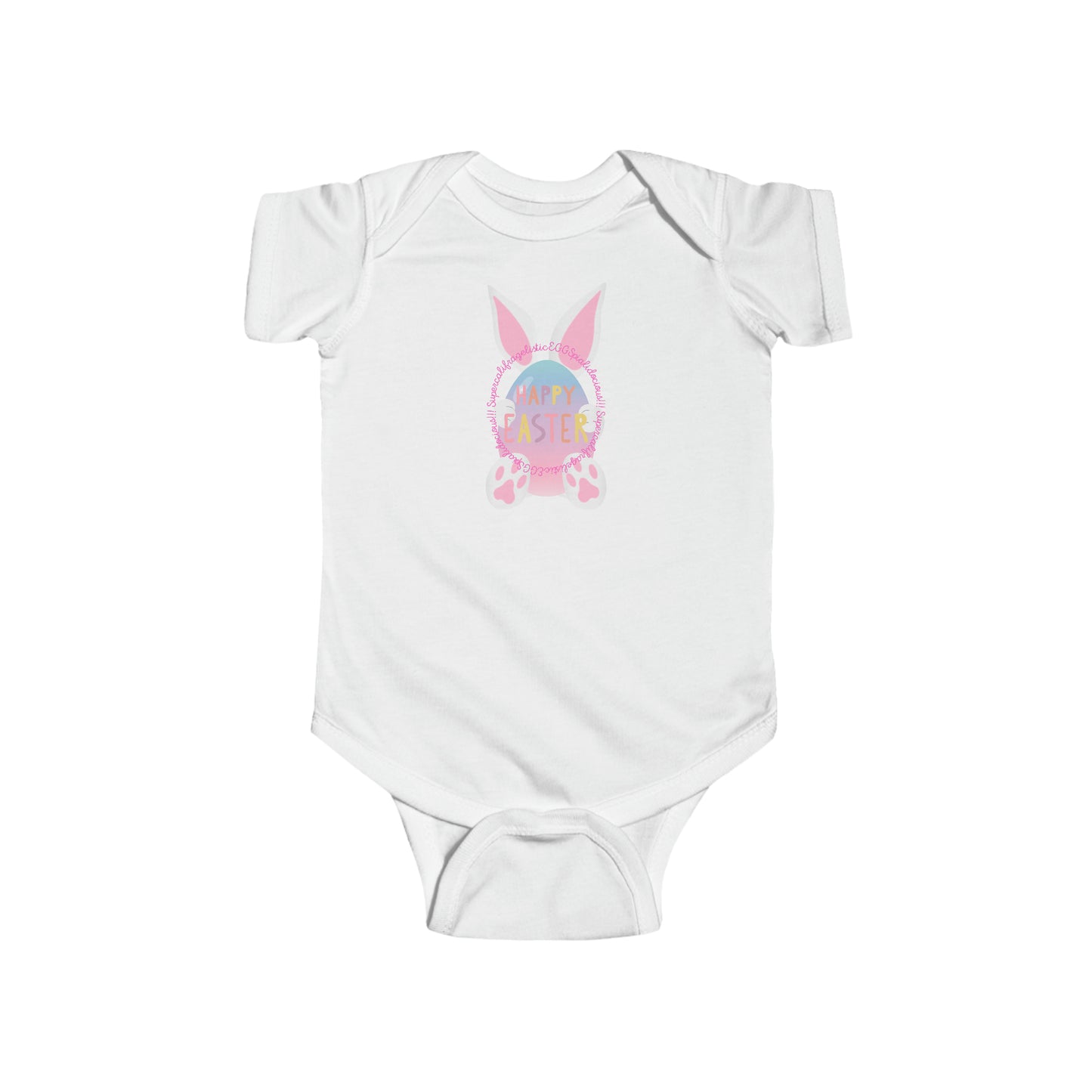 Eggspialidocious Infant Fine Jersey Bodysuit