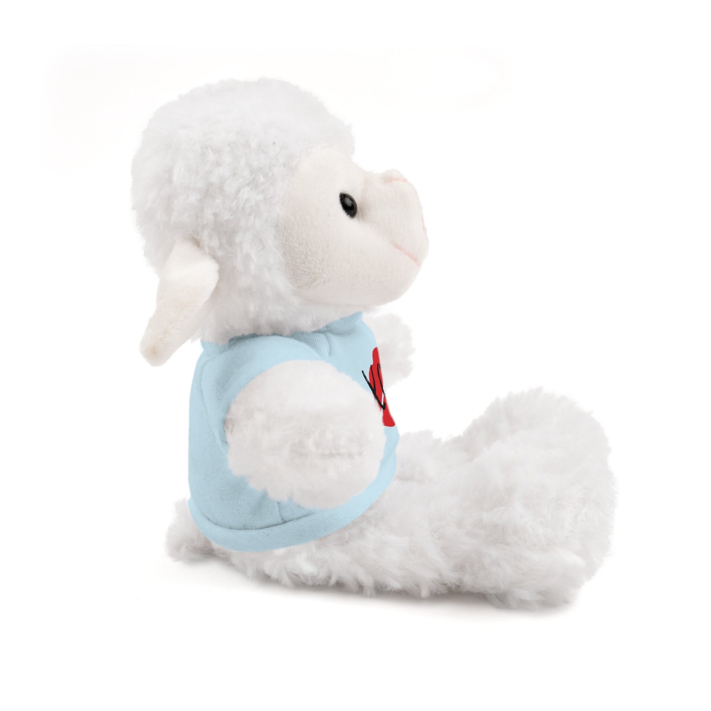 XOXO Kiss Valentine Stuffed Animals with Tee | Valentines Day Gifts