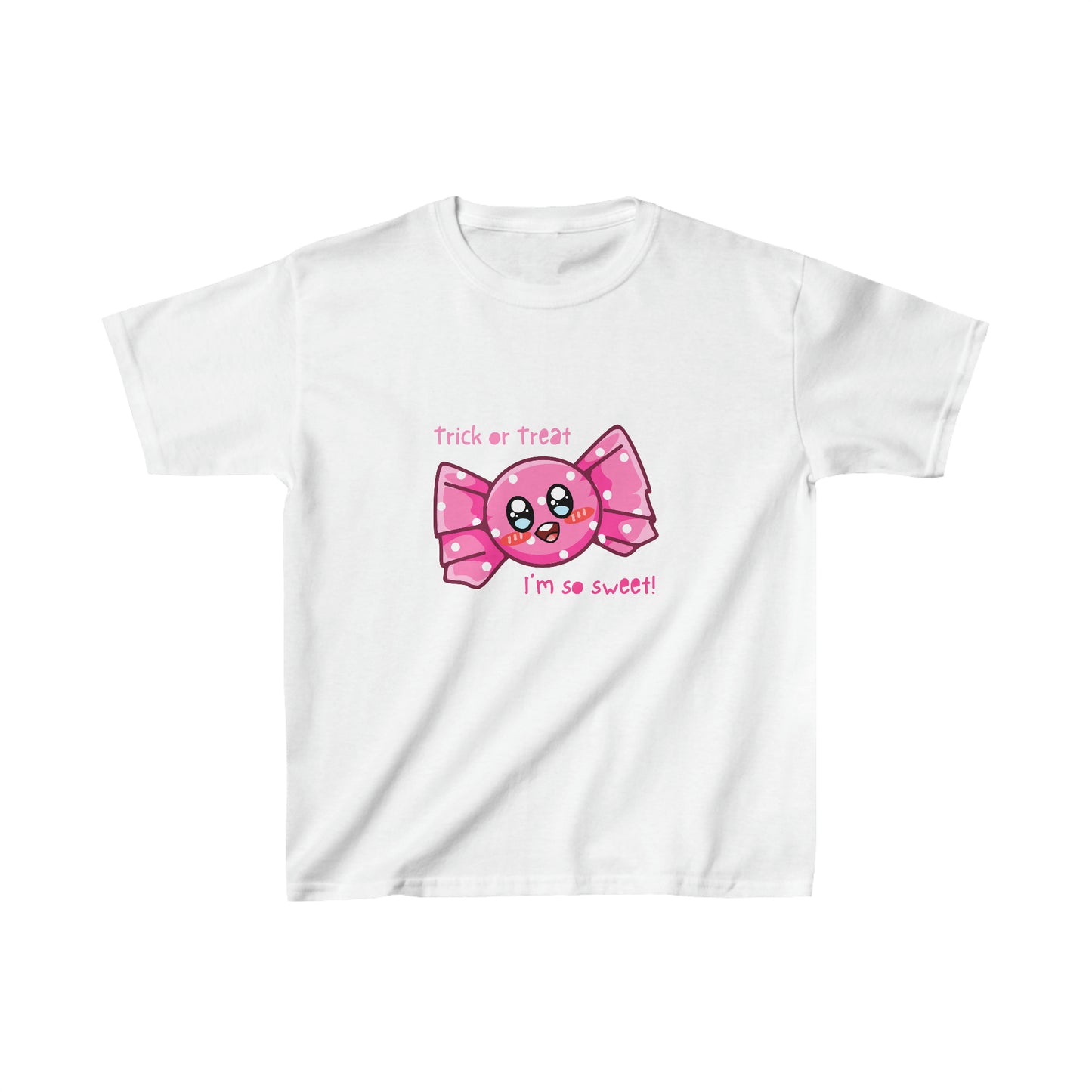 Trick or Treat Im So Sweet Halloween Kids Heavy Cotton™ Tee