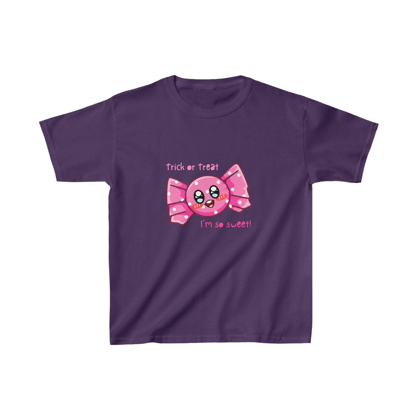 Trick or Treat Im So Sweet Halloween Kids Heavy Cotton™ Tee