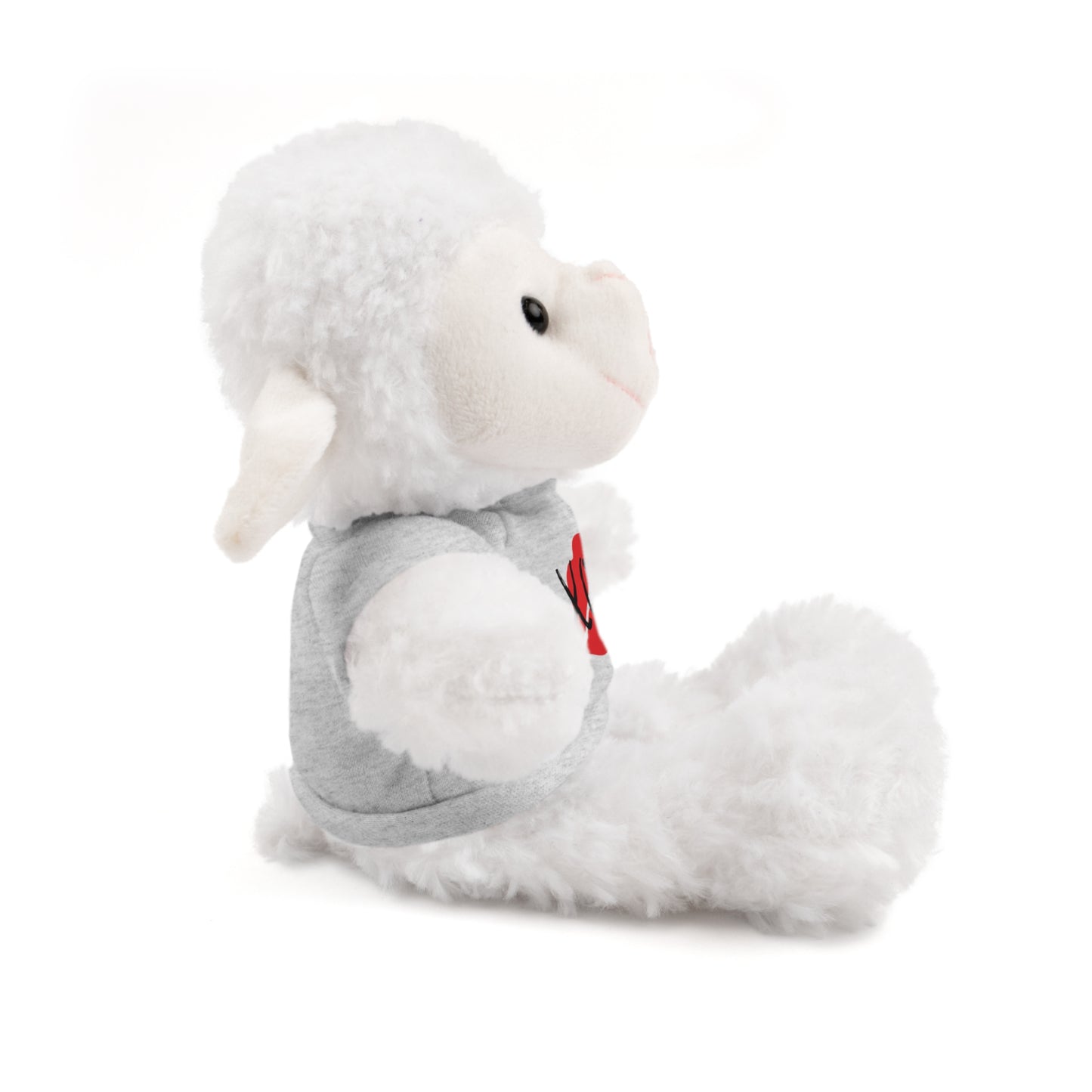 XOXO Kiss Valentine Stuffed Animals with Tee | Valentines Day Gifts