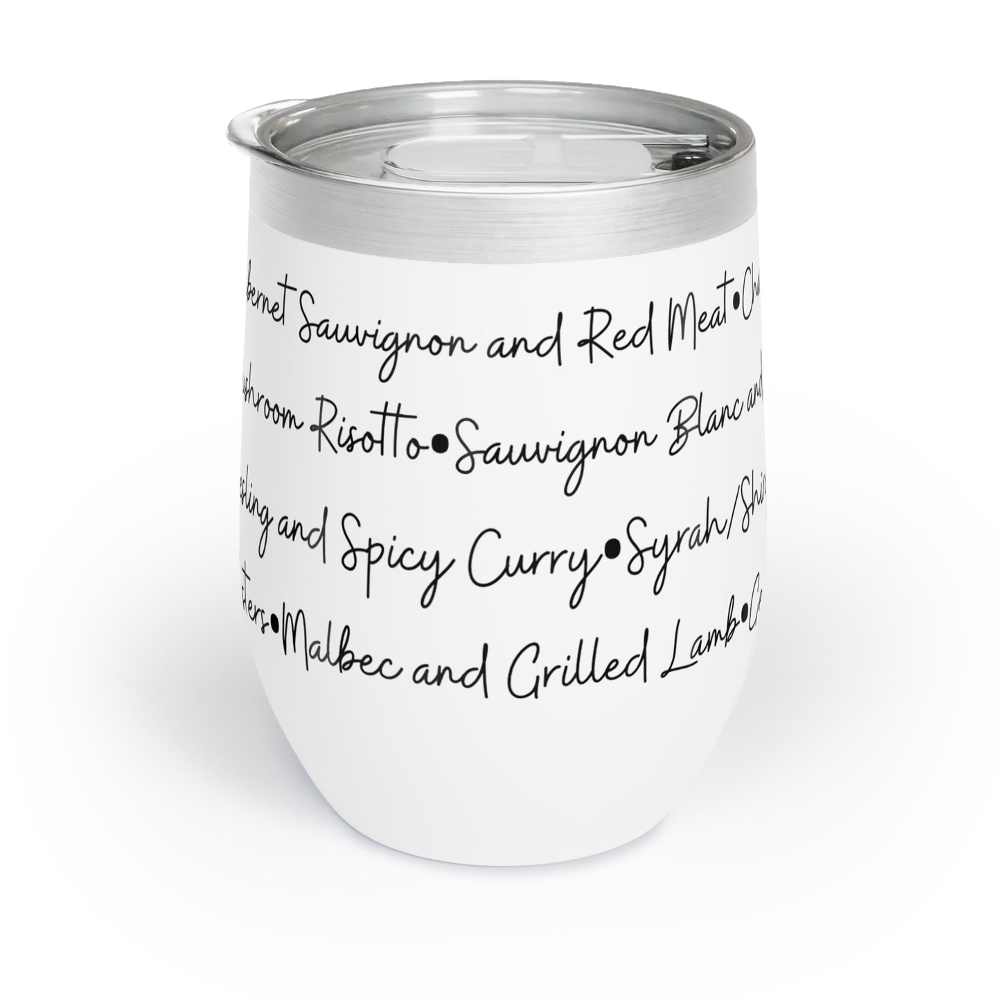 Wine Pairings Chill Wine Tumbler Return Gift | Housewarming Return Gift