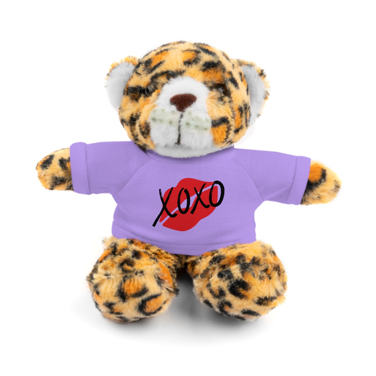 XOXO Kiss Valentine Stuffed Animals with Tee | Valentines Day Gifts