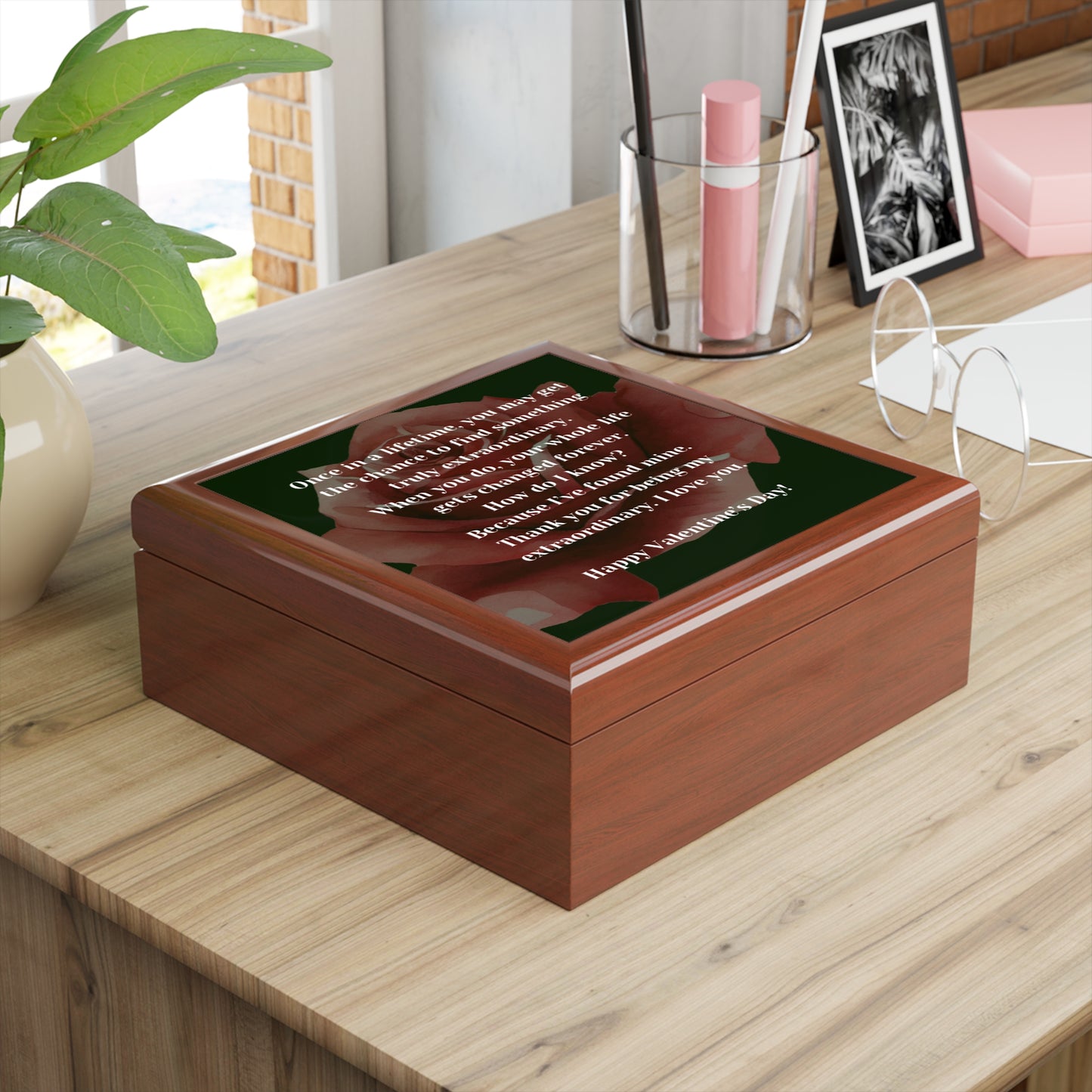 Extraordinary Love Valentines Day Gift Jewelry Box | Jewelry Organizer