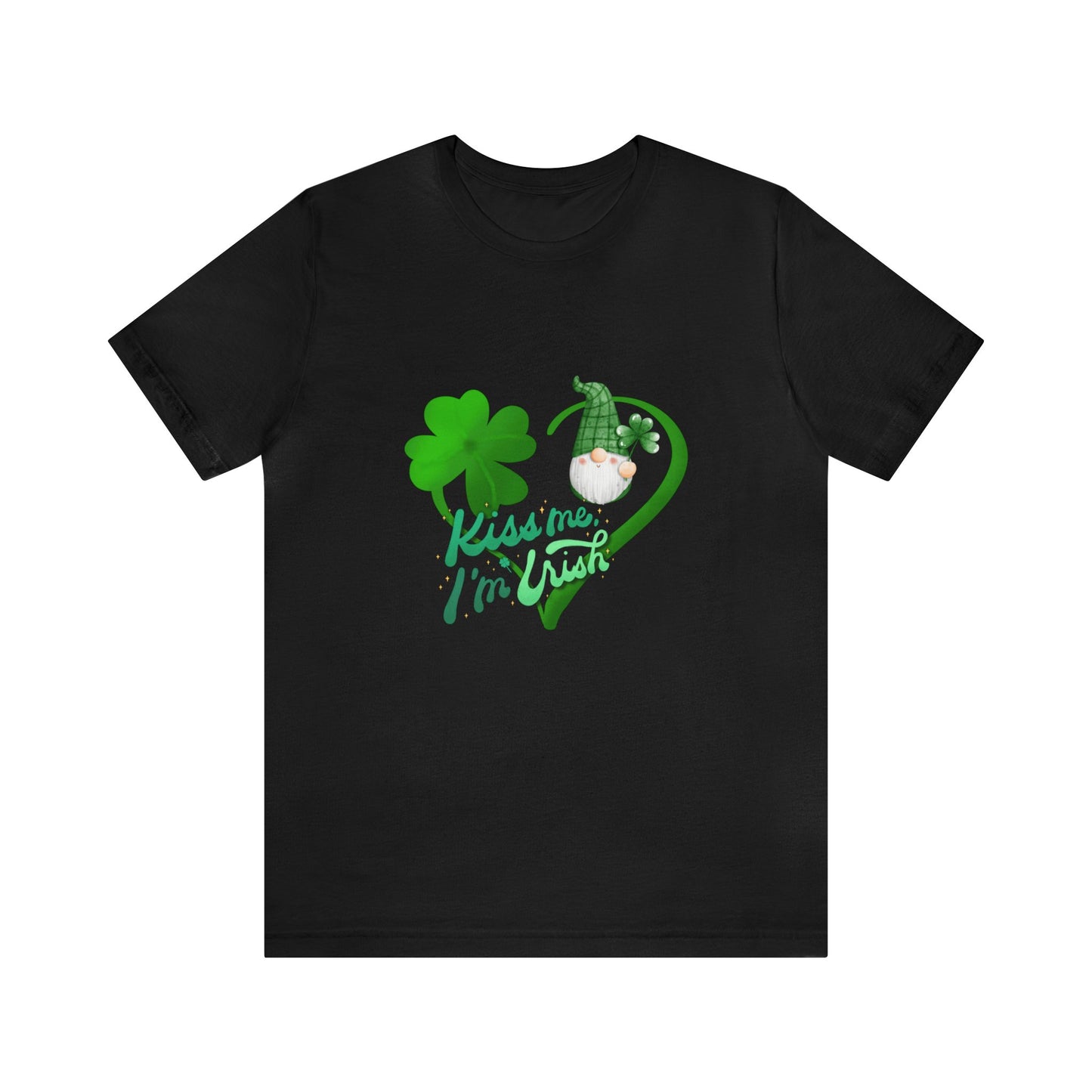 Kiss me Im Irish Unisex Jersey Short Sleeve Tee