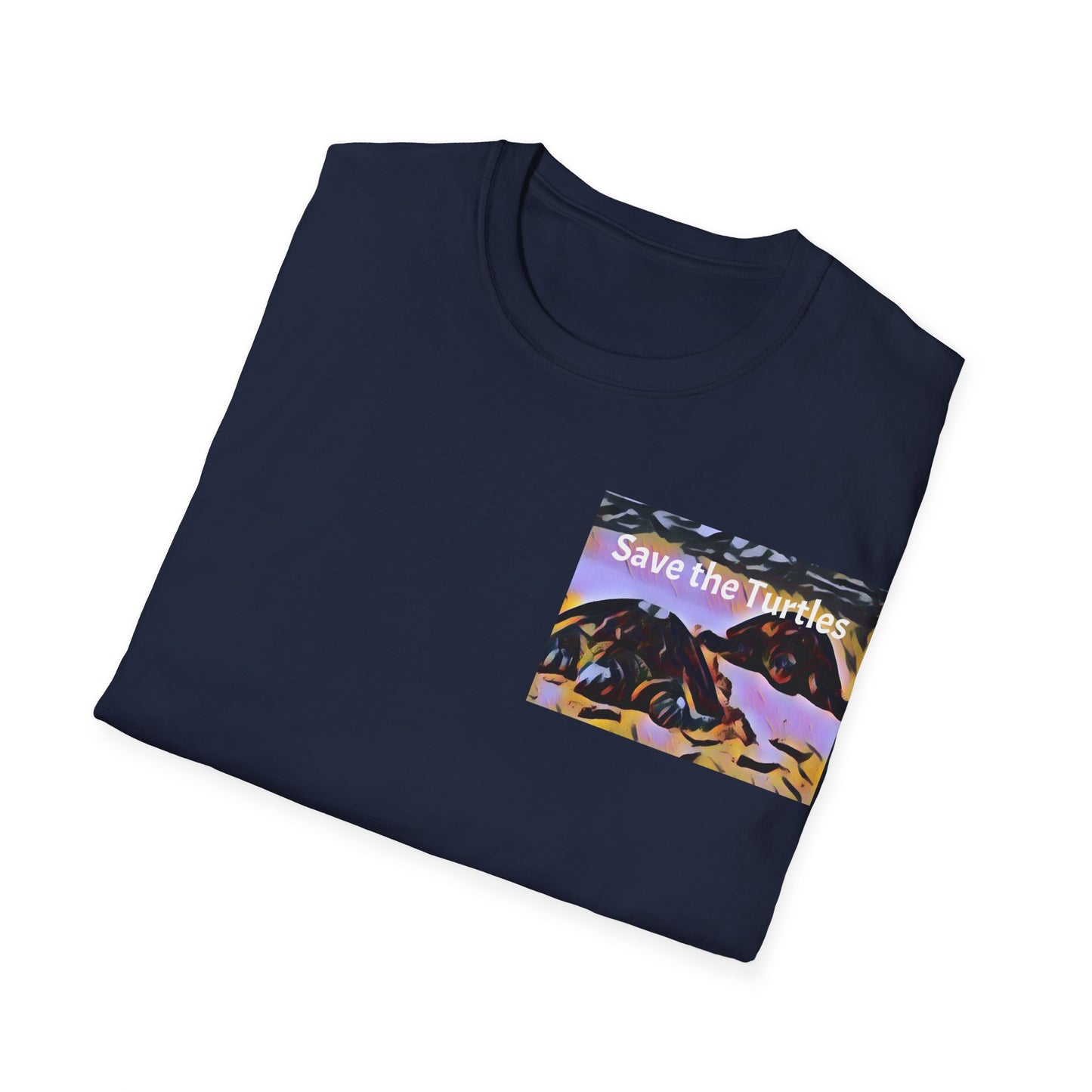 Save the Turtles Unisex Softstyle T-Shirt