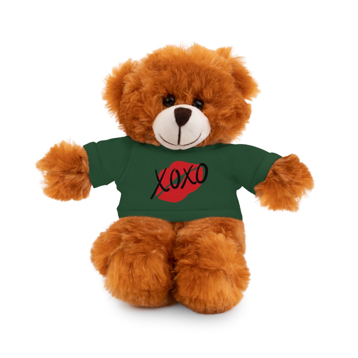 XOXO Kiss Valentine Stuffed Animals with Tee | Valentines Day Gifts