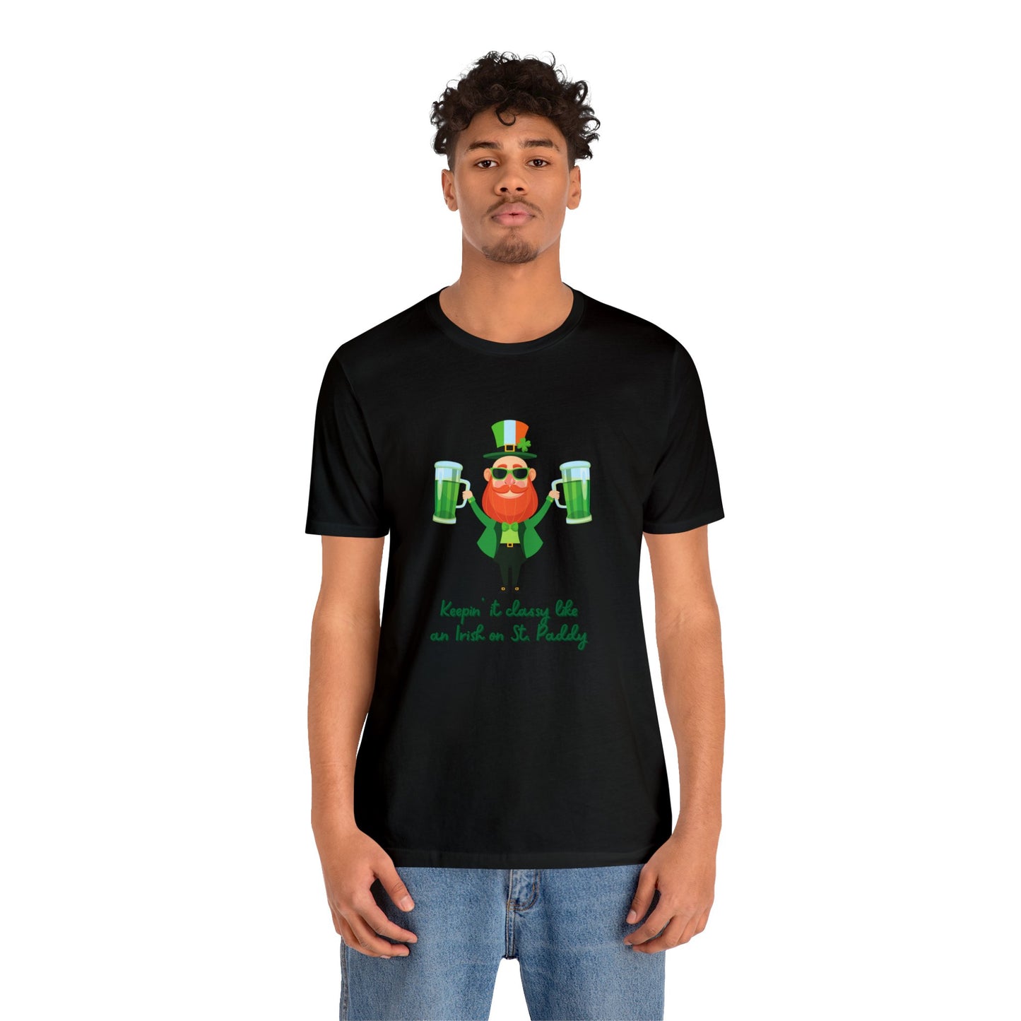 Classy St Paddy Unisex Jersey Short Sleeve Tee