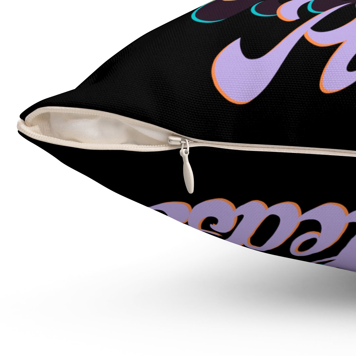 Beach Please Spun Polyester Square Pillow