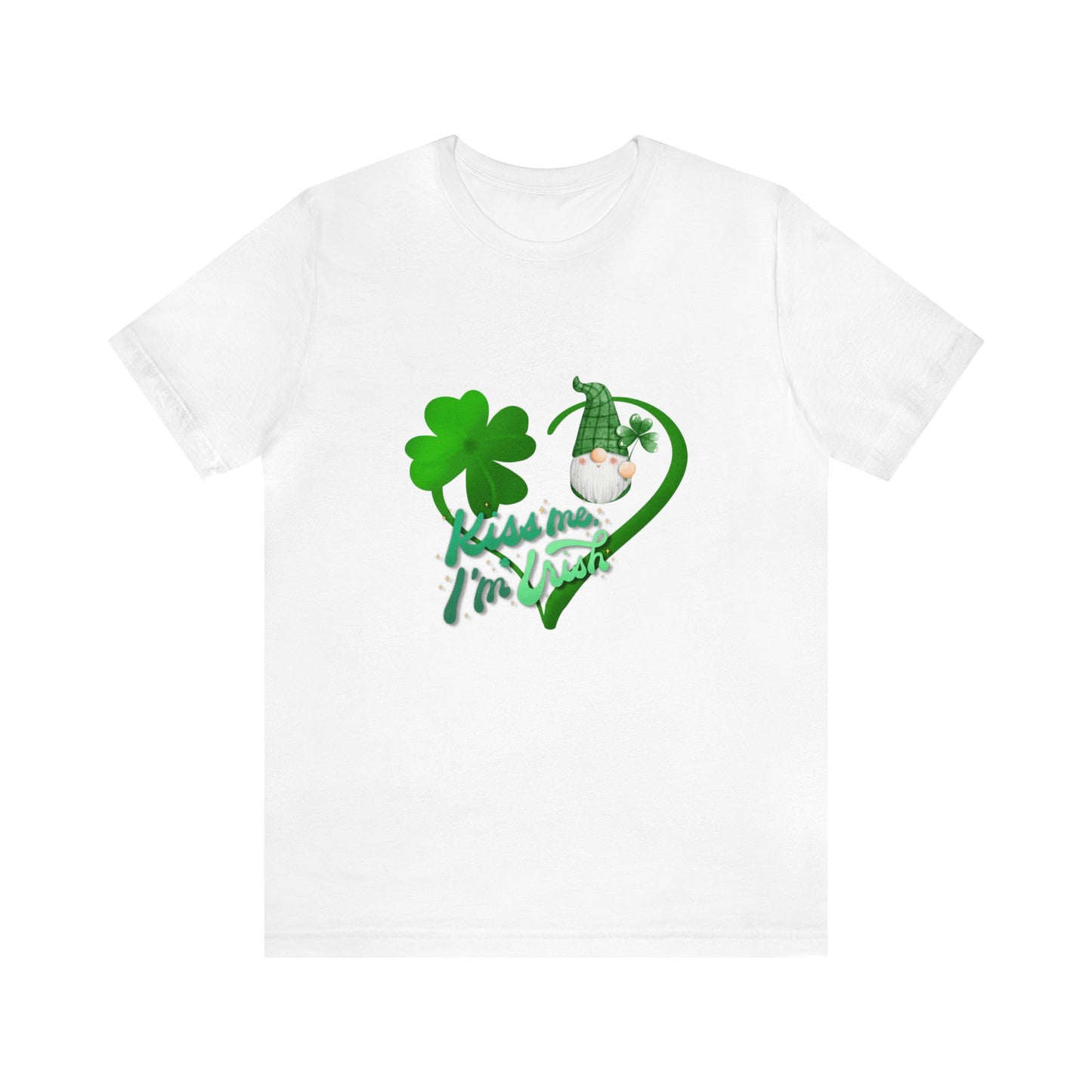 Kiss me Im Irish Unisex Jersey Short Sleeve Tee