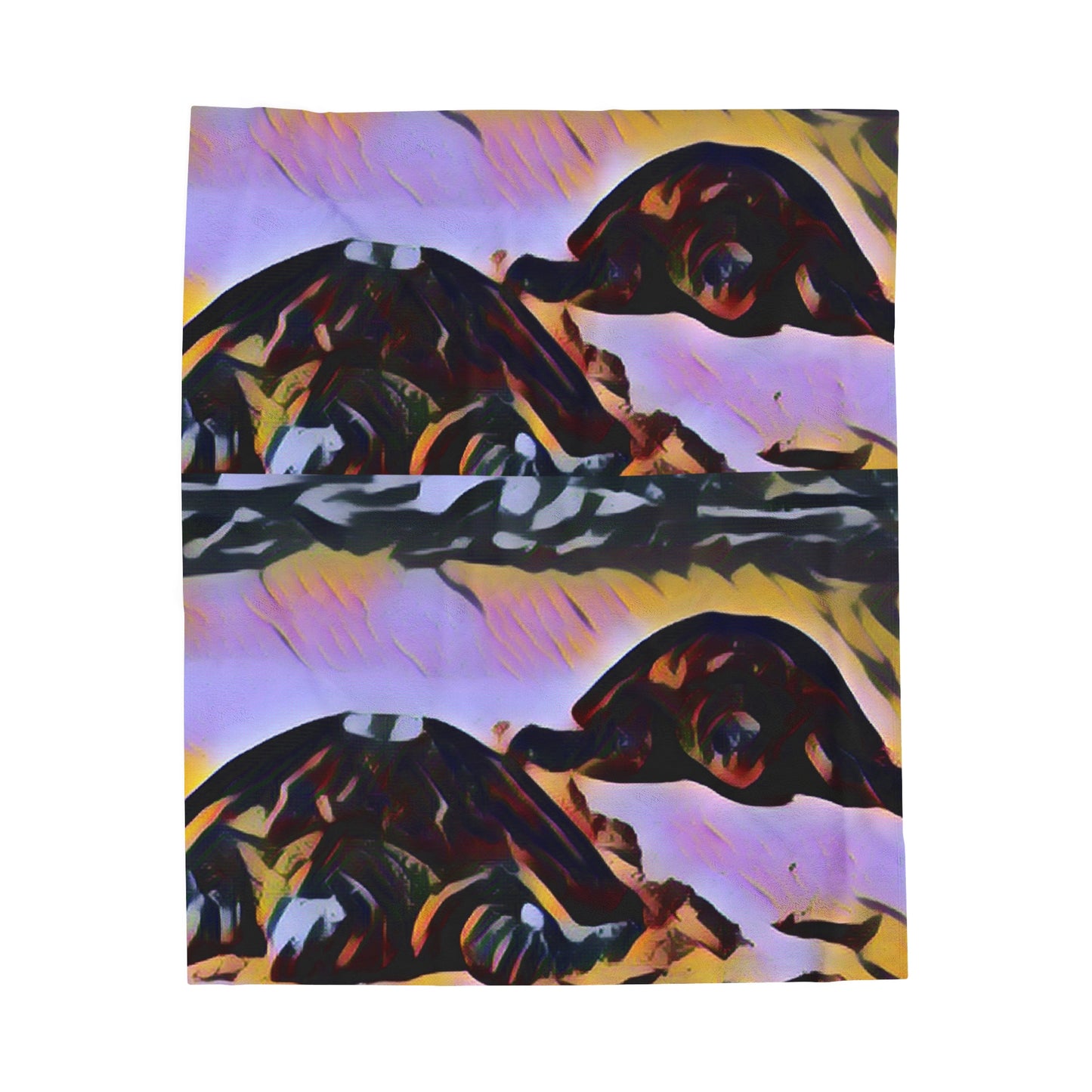 Turtles Velveteen Plush Blanket