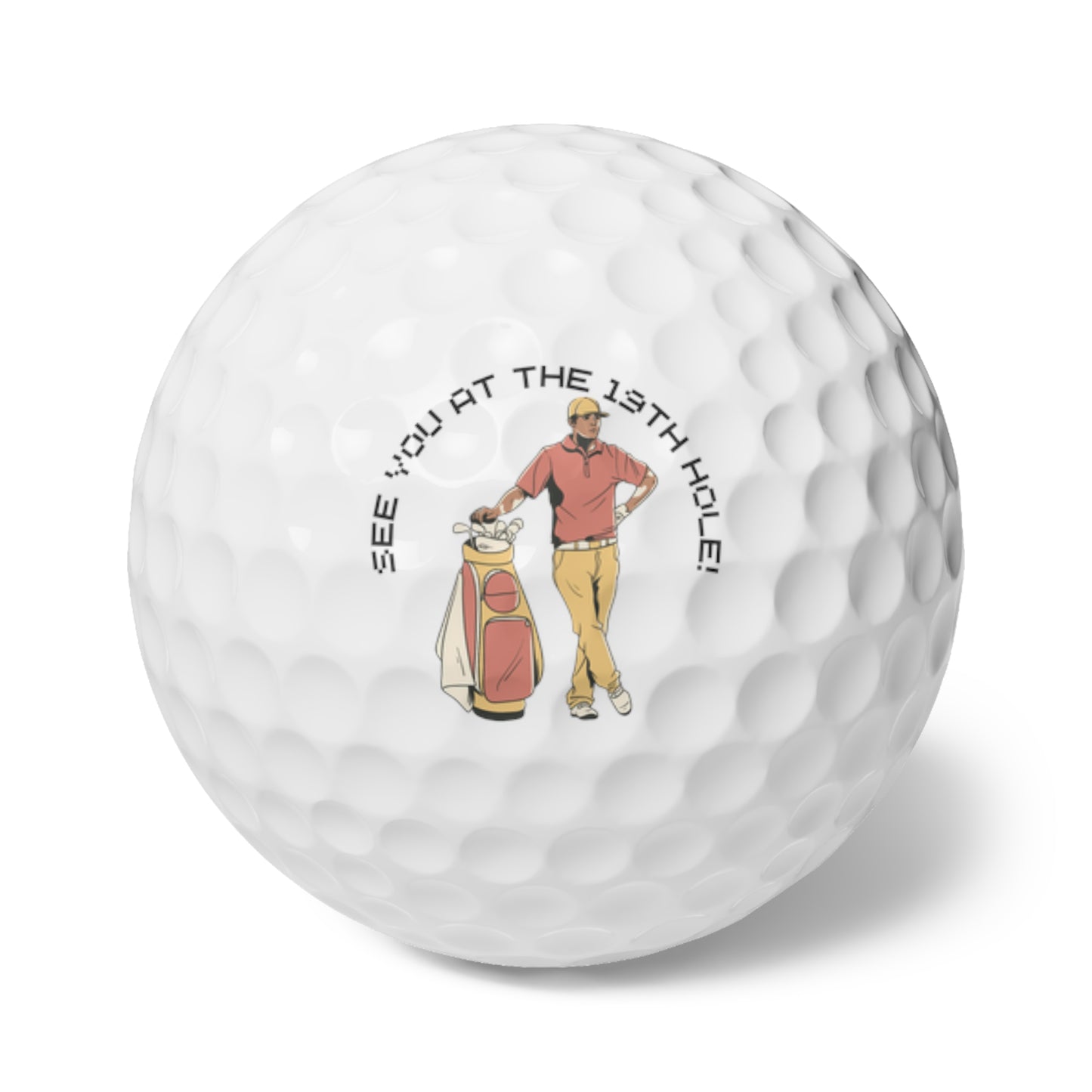 See you at the 19th Hole Golf Balls, 6pcs