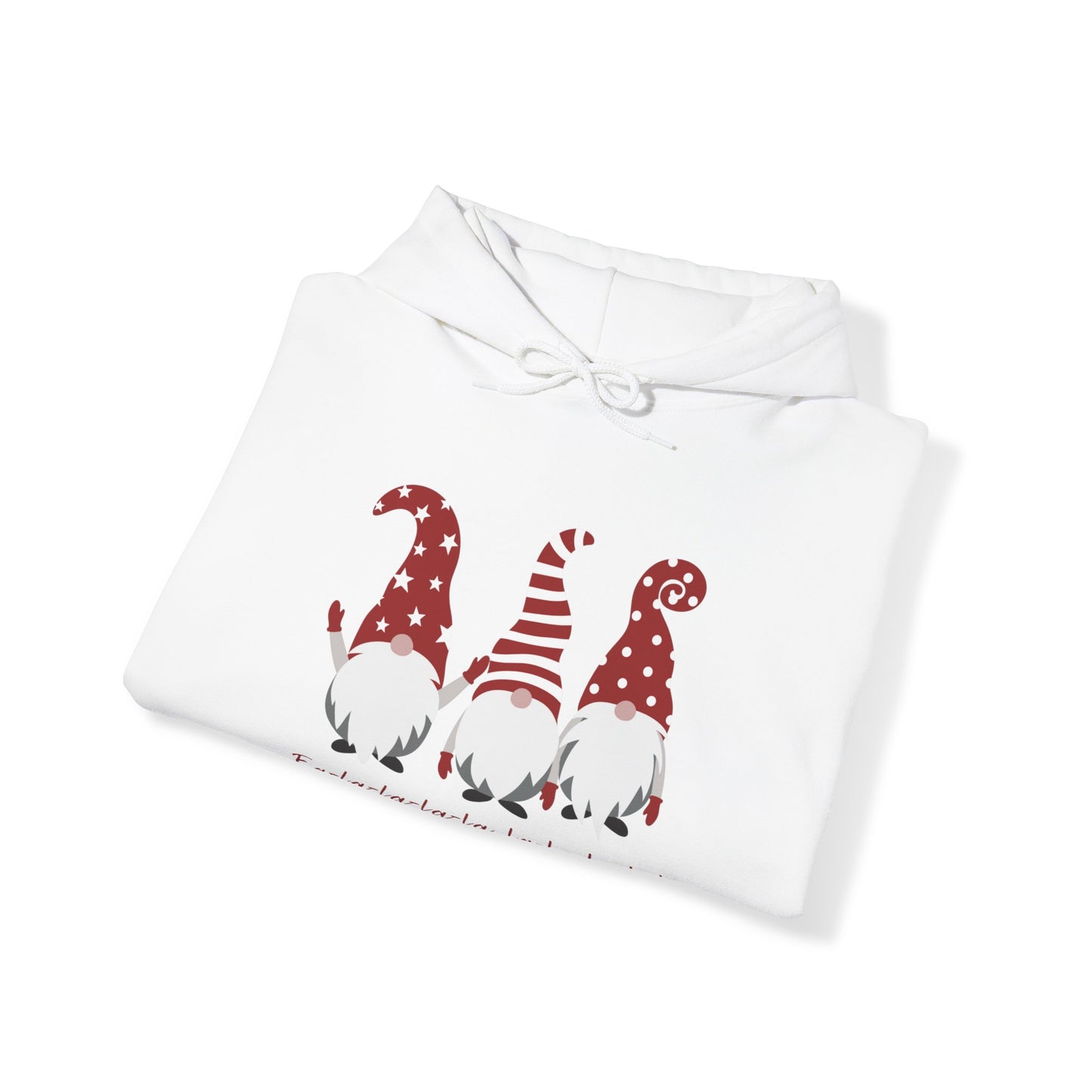 Falalalala Gnomes Christmas Unisex Heavy Blend™ Hooded Sweatshirt