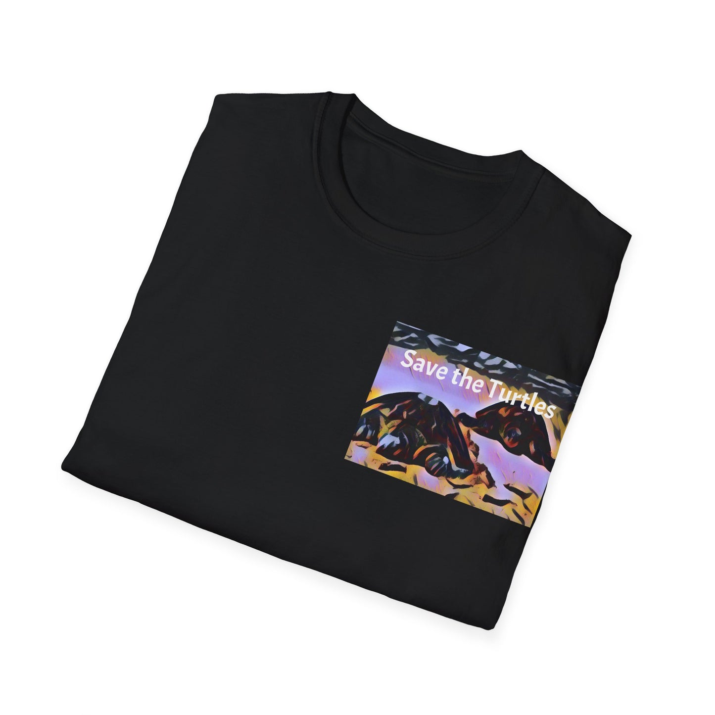 Save the Turtles Unisex Softstyle T-Shirt
