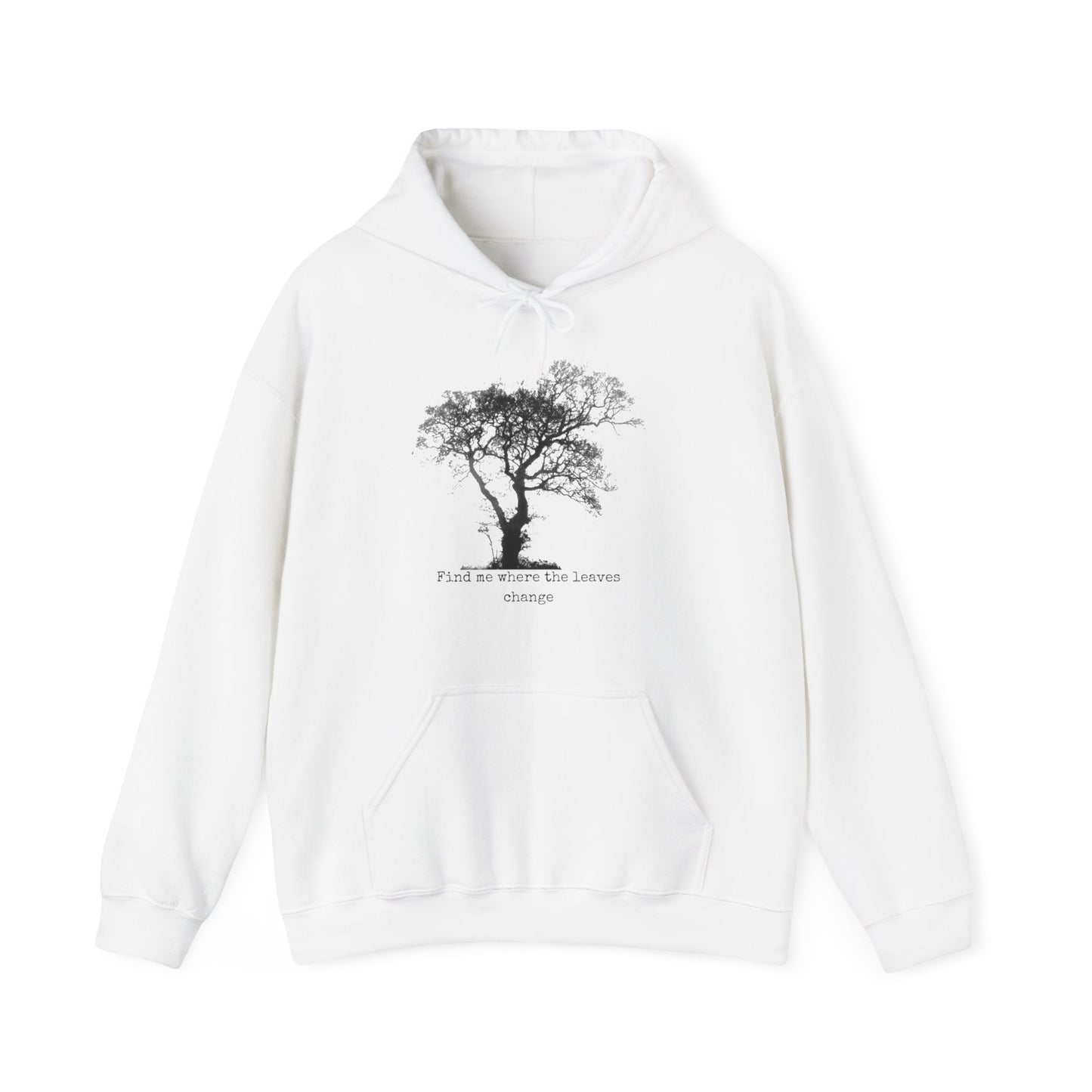 Find me where the leaves change Tree Fall Unisex Heavy Blend™ Hooded Sweatshirt