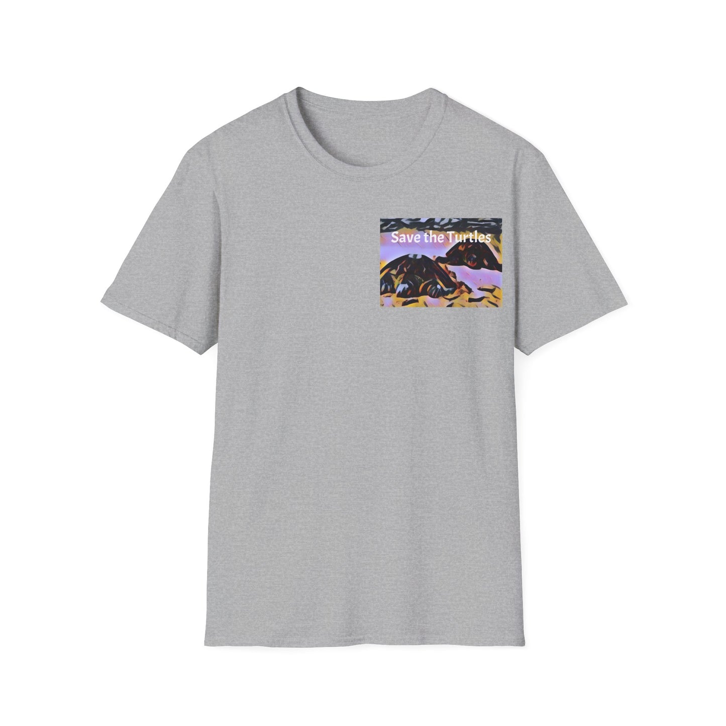 Save the Turtles Unisex Softstyle T-Shirt