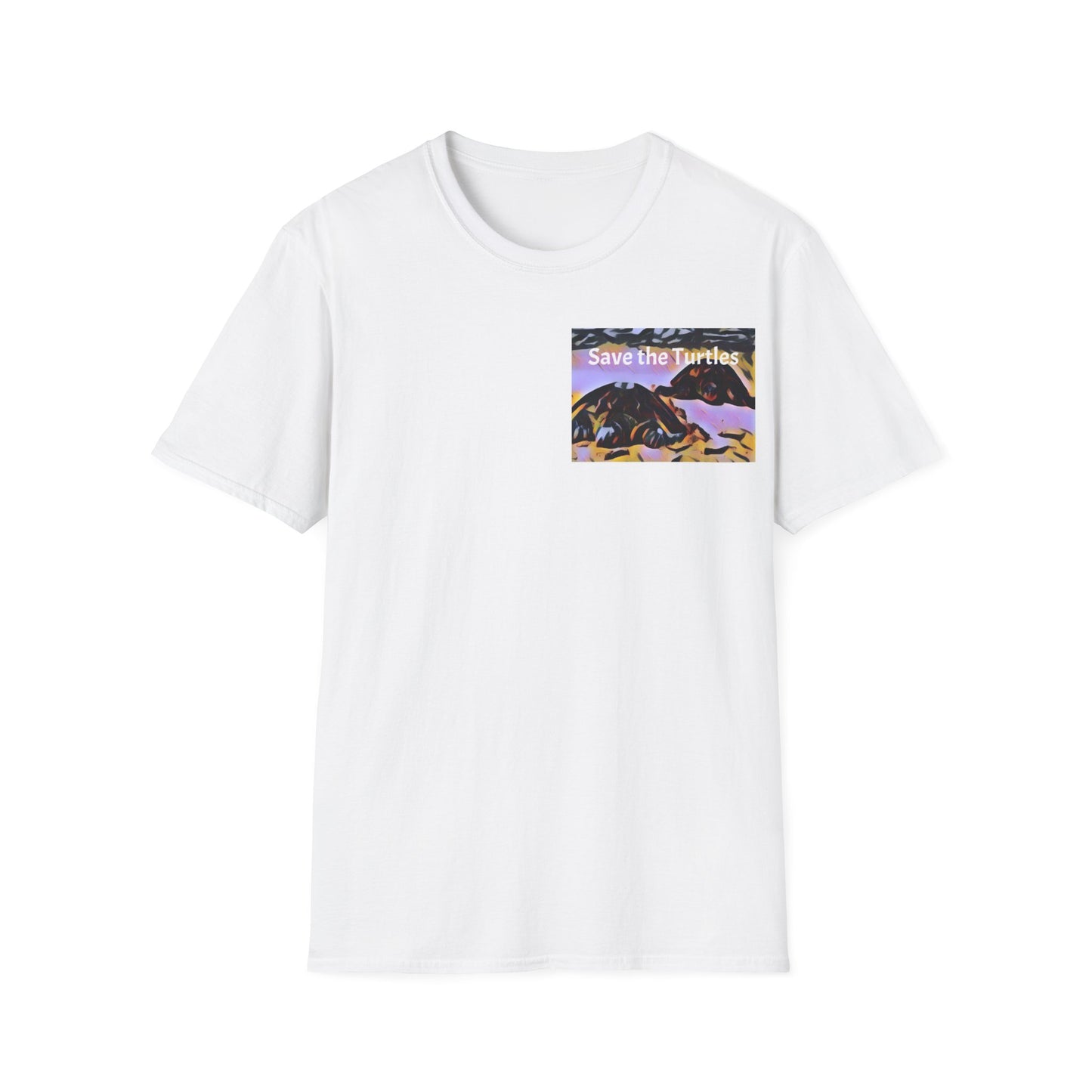 Save the Turtles Unisex Softstyle T-Shirt