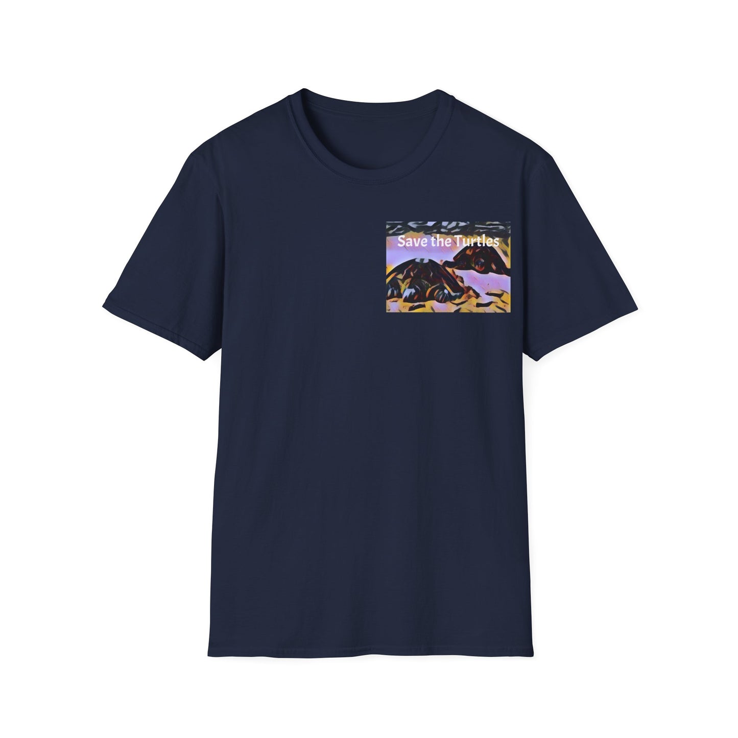 Save the Turtles Unisex Softstyle T-Shirt