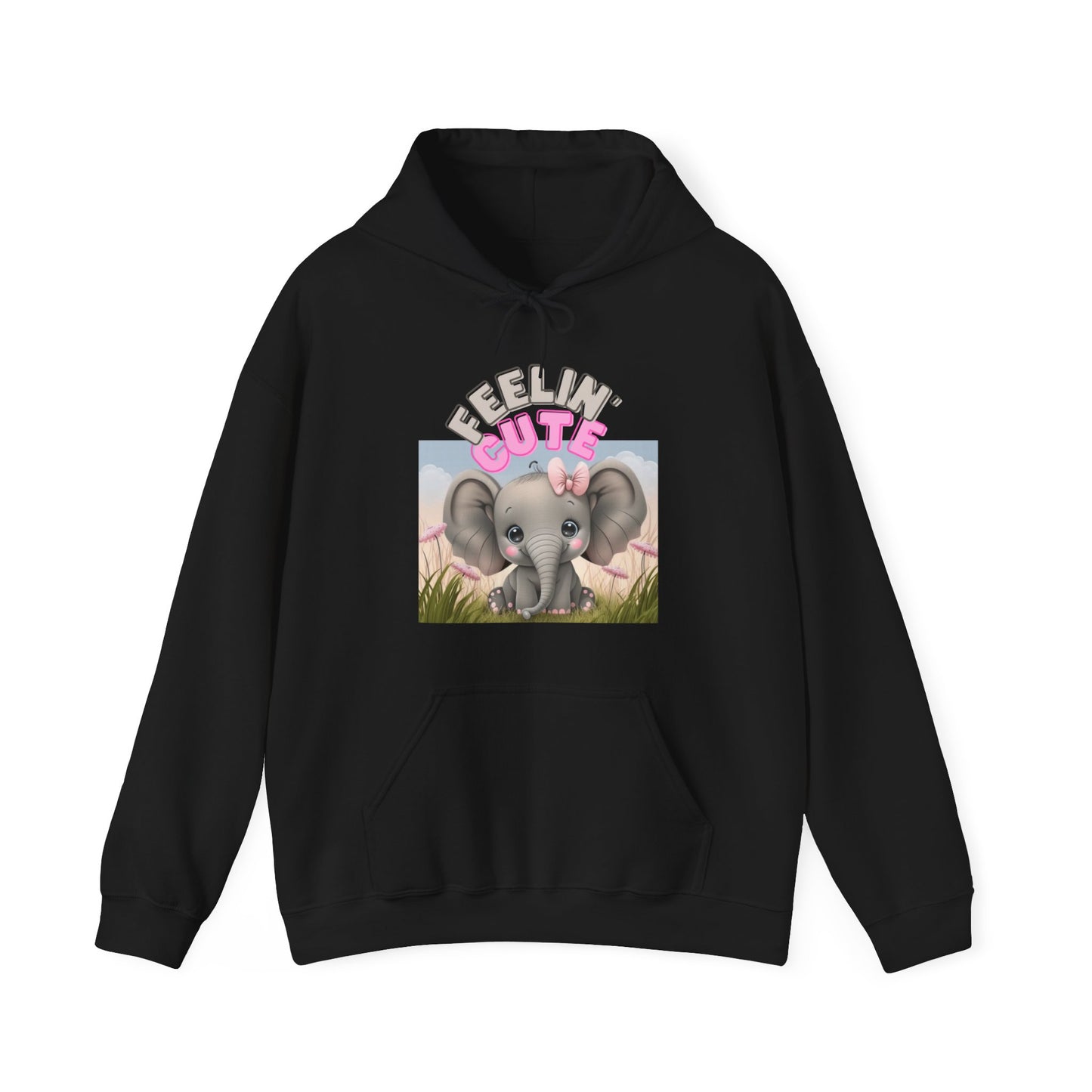Feelin Cute Unisex Heavy Blend Hooded Sweatshirt