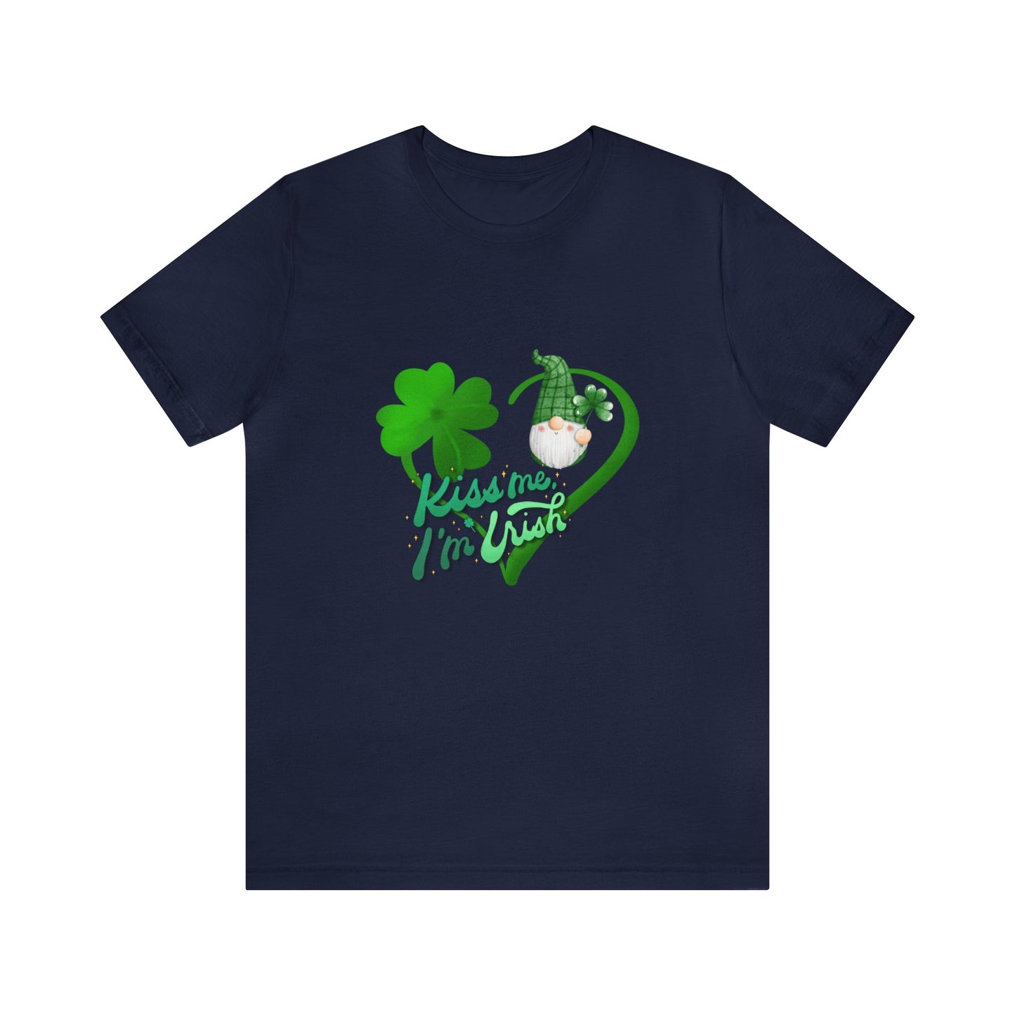 Kiss me Im Irish Unisex Jersey Short Sleeve Tee
