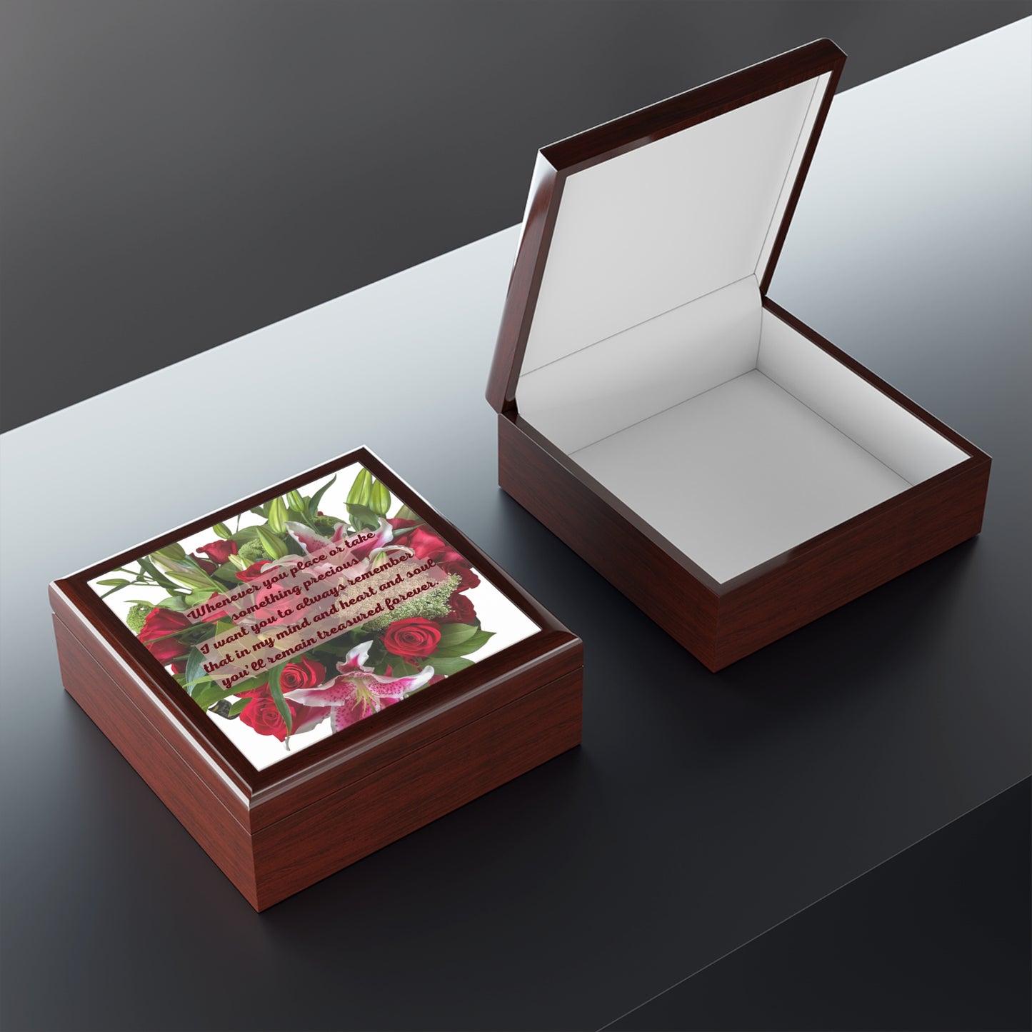 Floral Jewelry Box