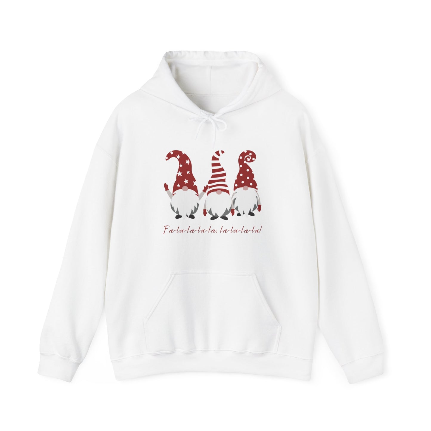 Falalalala Gnomes Christmas Unisex Heavy Blend™ Hooded Sweatshirt