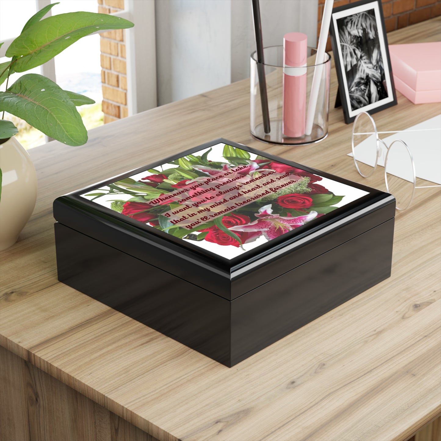 Floral Jewelry Box