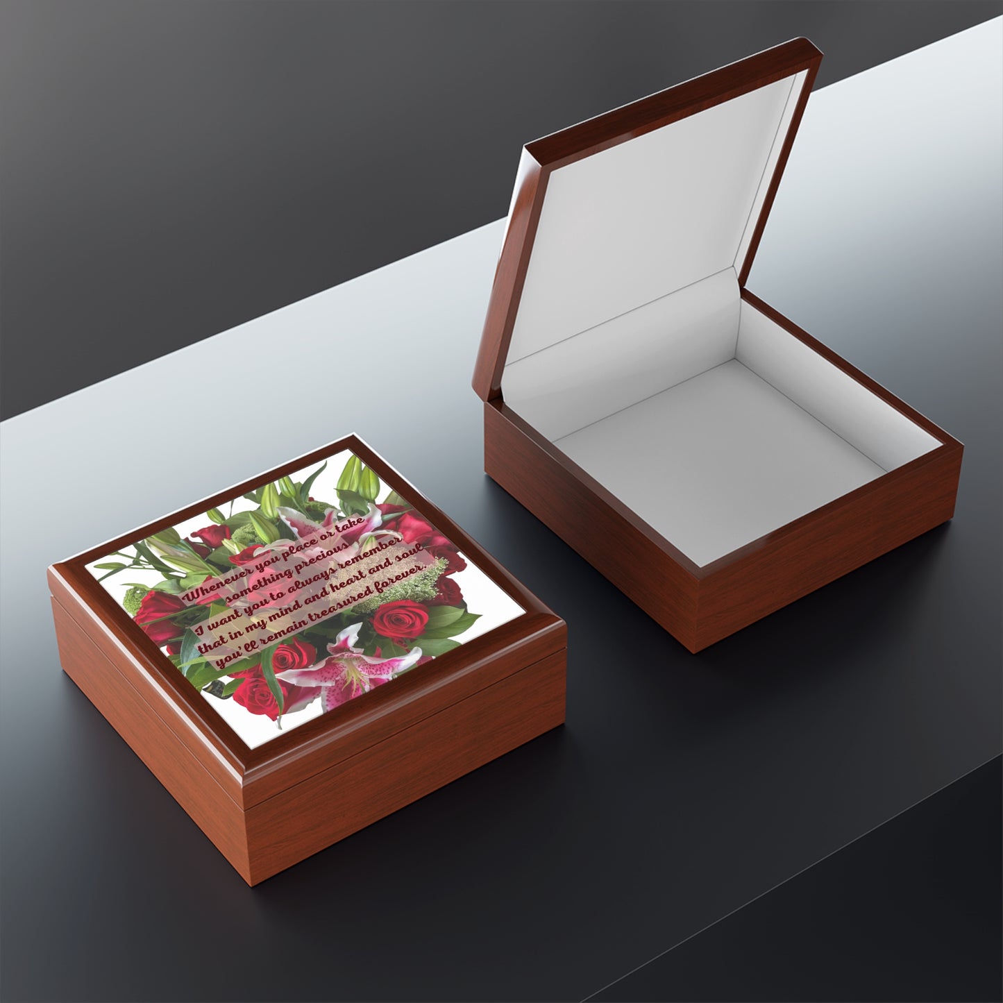 Floral Jewelry Box