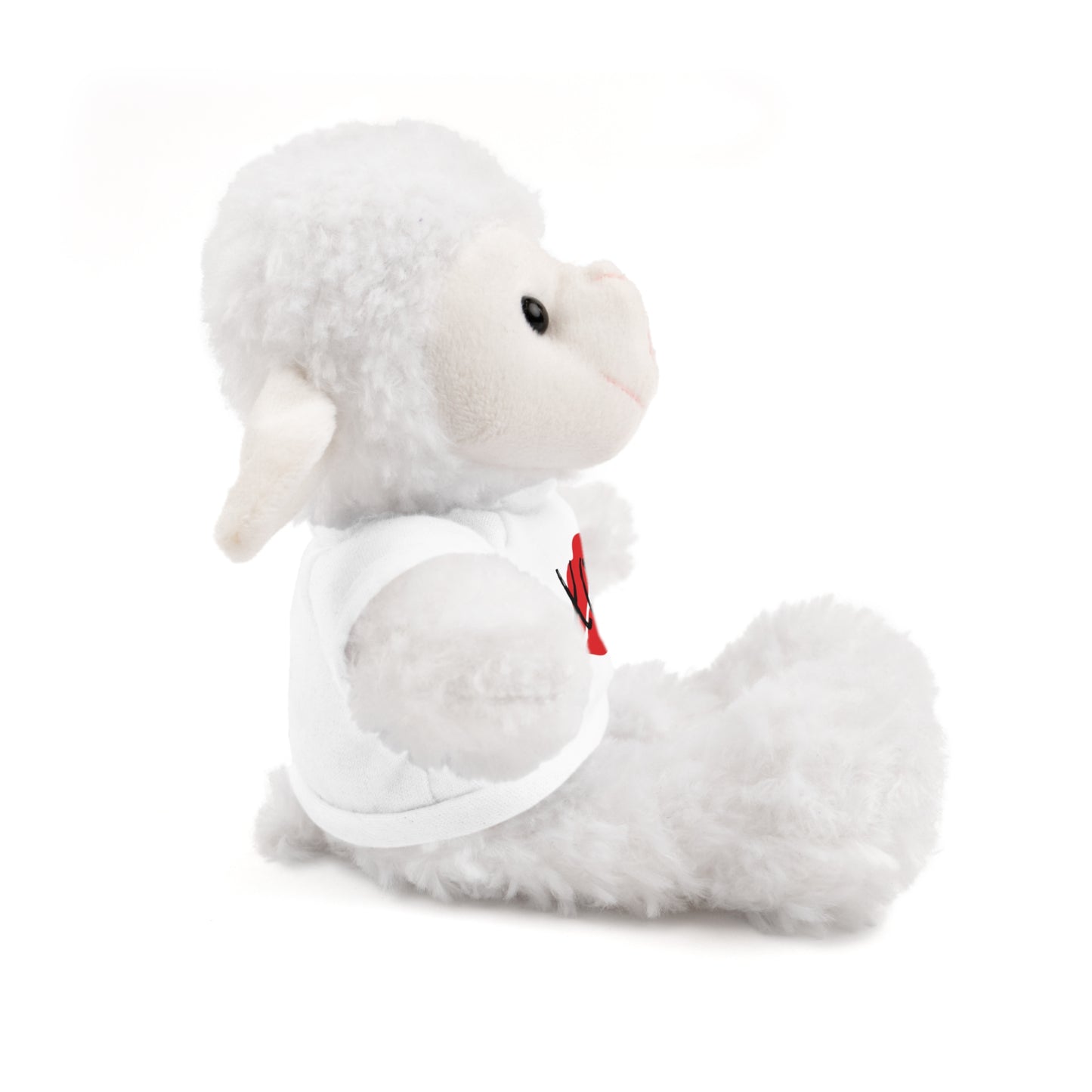 XOXO Kiss Valentine Stuffed Animals with Tee | Valentines Day Gifts
