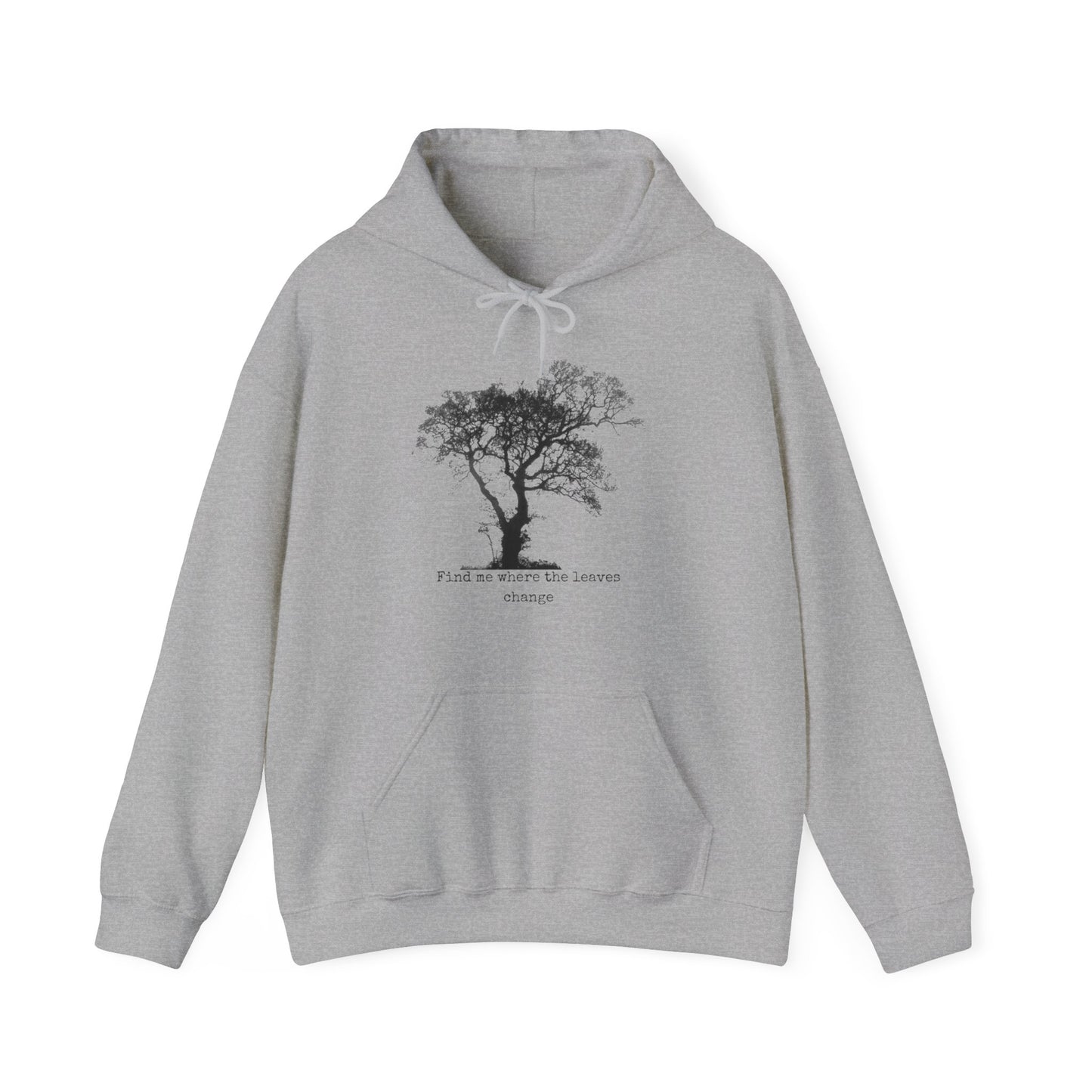 Find me where the leaves change Tree Fall Unisex Heavy Blend™ Hooded Sweatshirt