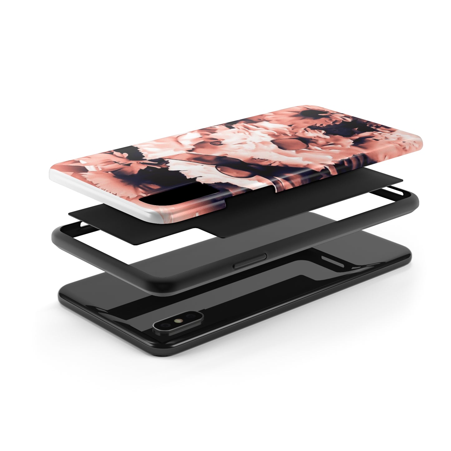 Puppy Flower Tough Phone Cases, Case-Mate