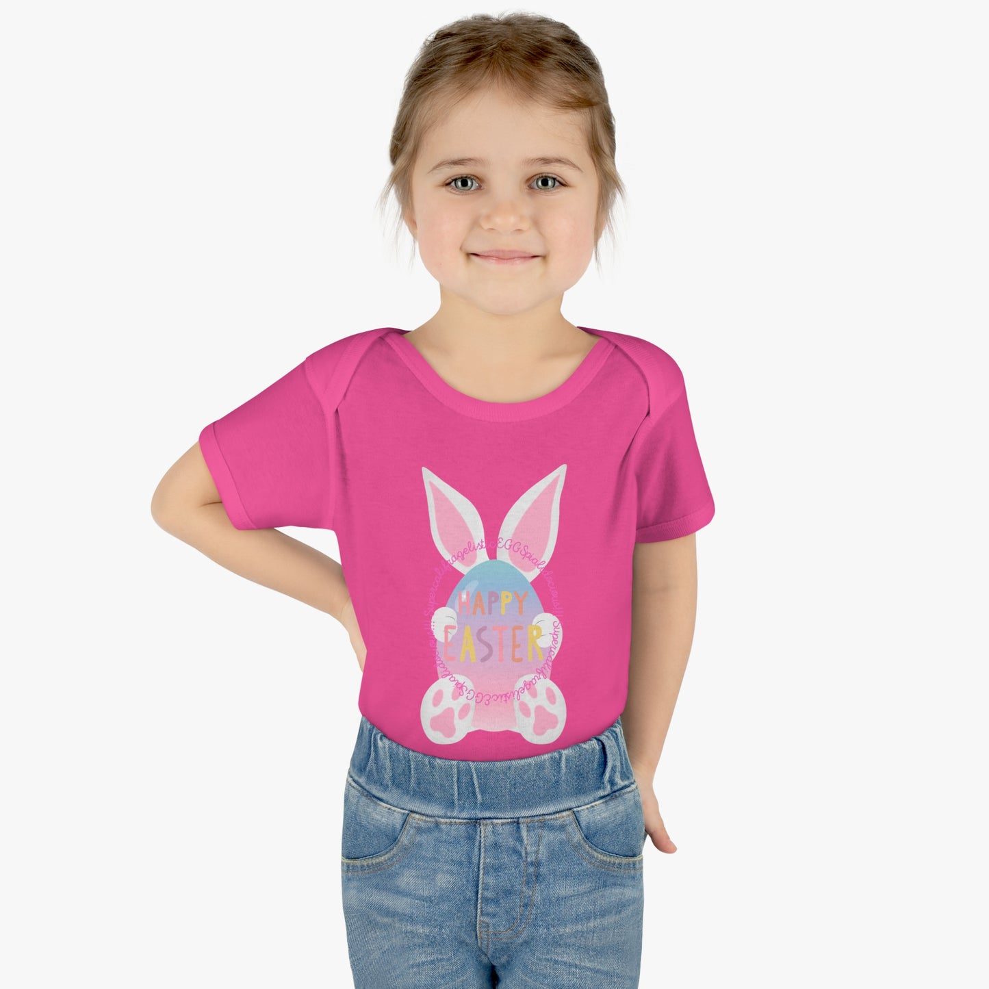 Eggspialidocious Infant Baby Rib Bodysuit
