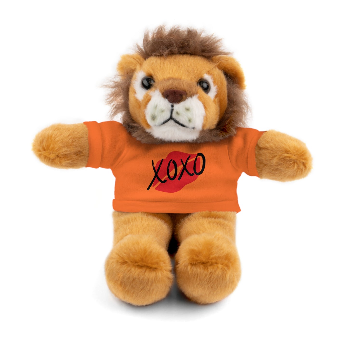 XOXO Kiss Valentine Stuffed Animals with Tee | Valentines Day Gifts