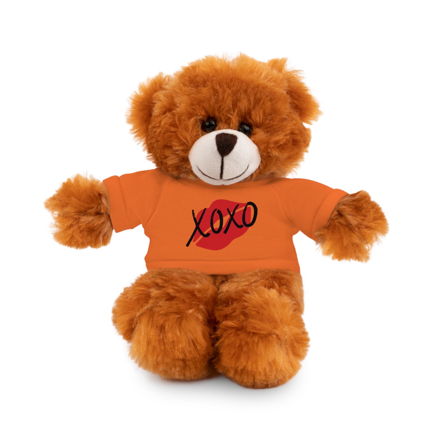 XOXO Kiss Valentine Stuffed Animals with Tee | Valentines Day Gifts