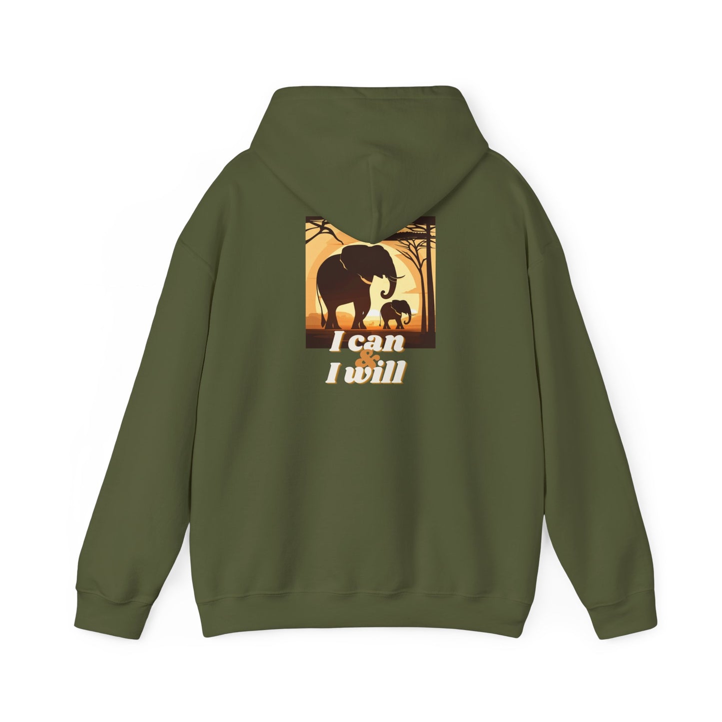 I can Unisex Heavy Blend Hooded Sweatshirt