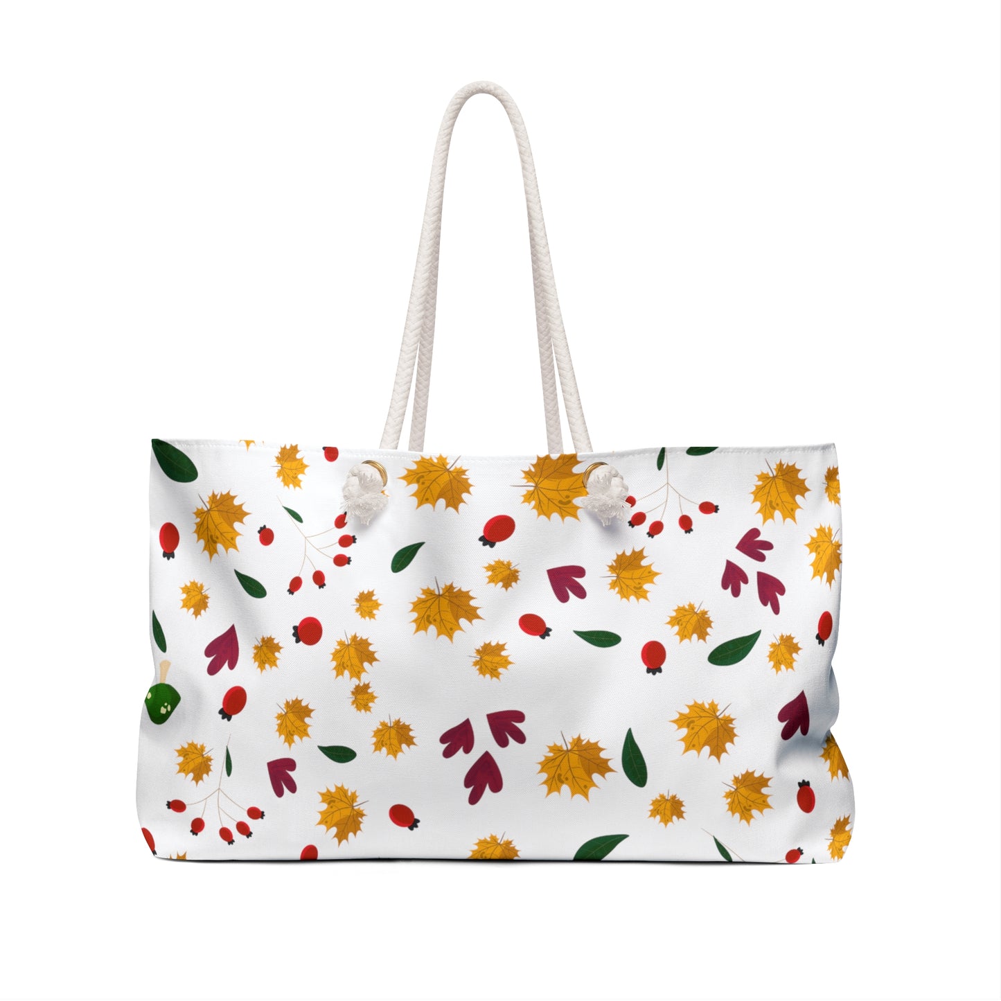 Fall Inspiration Colorful Autumn Leaves Weekender Bag