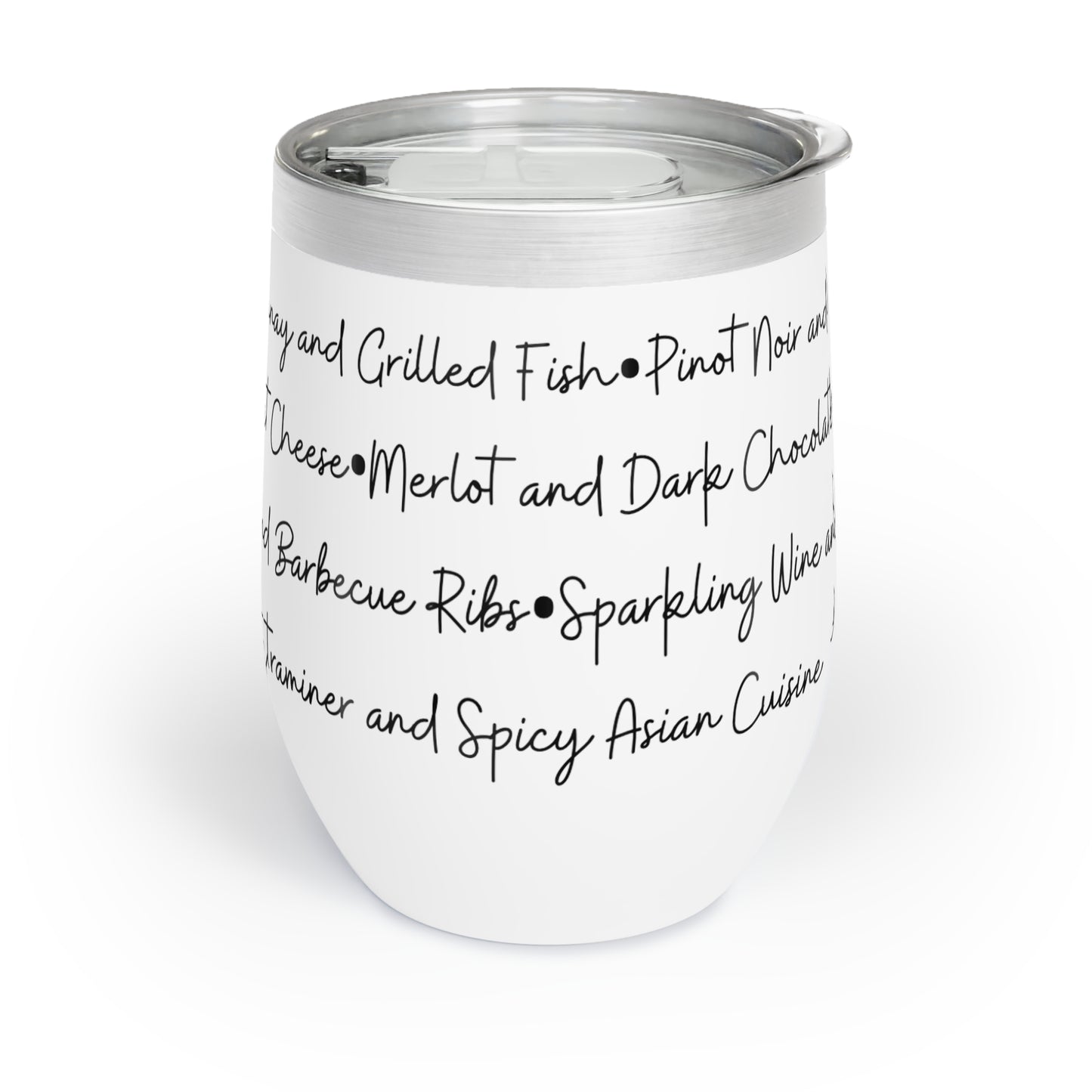 Wine Pairings Chill Wine Tumbler Return Gift | Housewarming Return Gift