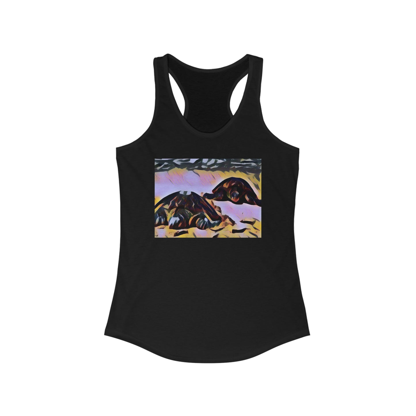 Turtles Women's Ideal Racerback Tank