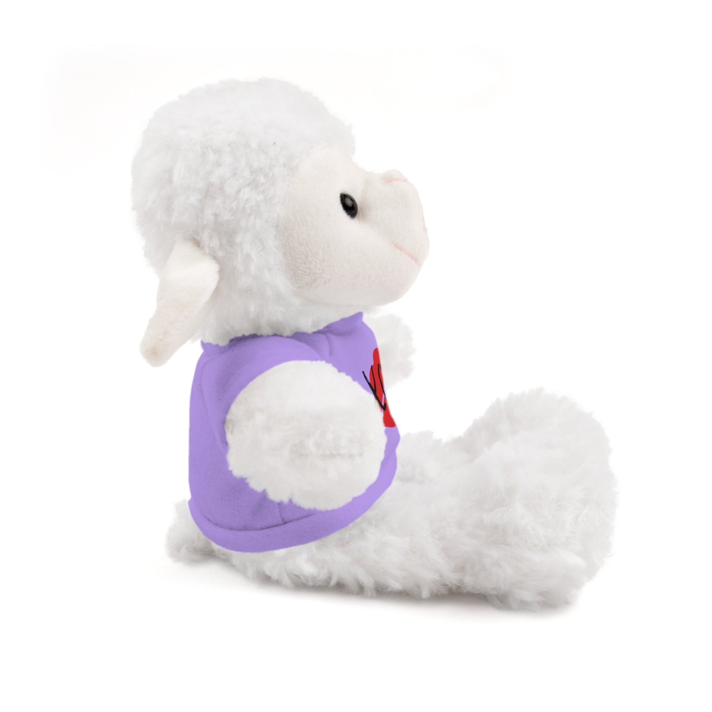 XOXO Kiss Valentine Stuffed Animals with Tee | Valentines Day Gifts