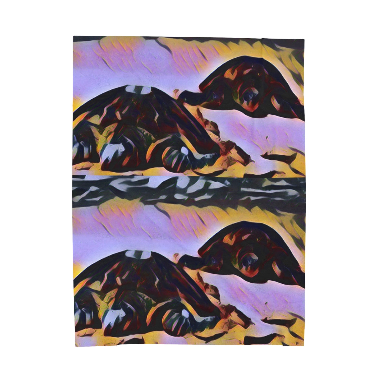 Turtles Velveteen Plush Blanket