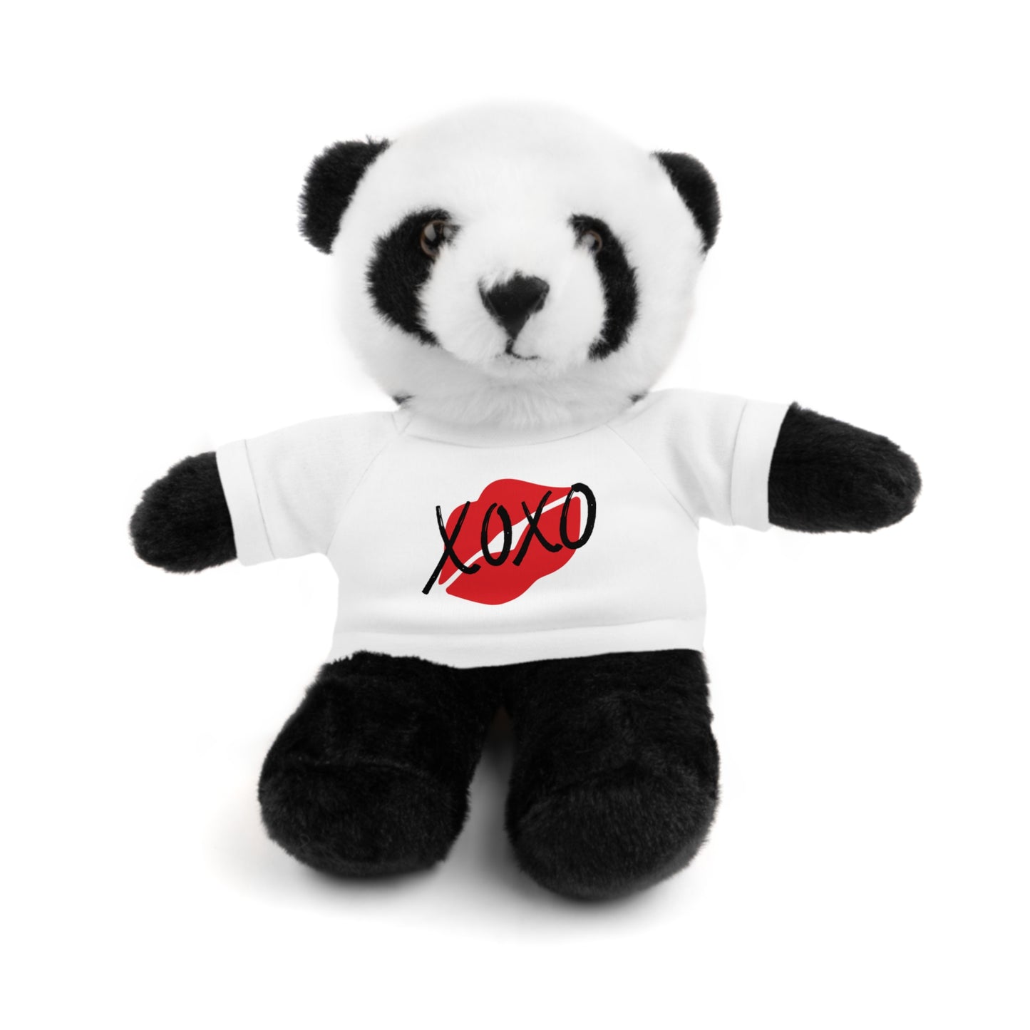 XOXO Kiss Valentine Stuffed Animals with Tee | Valentines Day Gifts