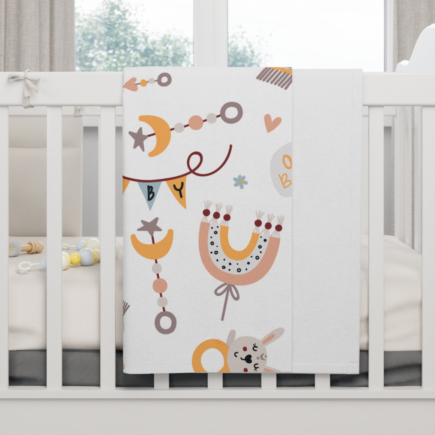 Cute and Cuddly Baby Toys and Mobiles Soft Fleece Baby Blanket