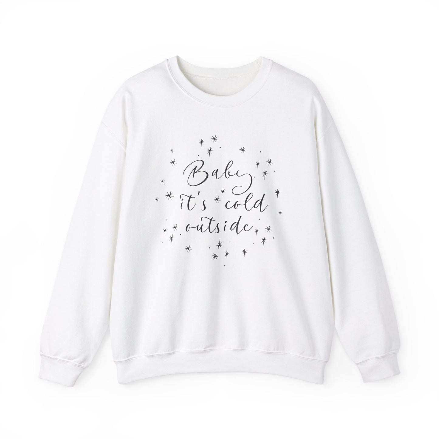 Baby Its Cold Outside Christmas Unisex Heavy Blend™ Crewneck Sweatshirt