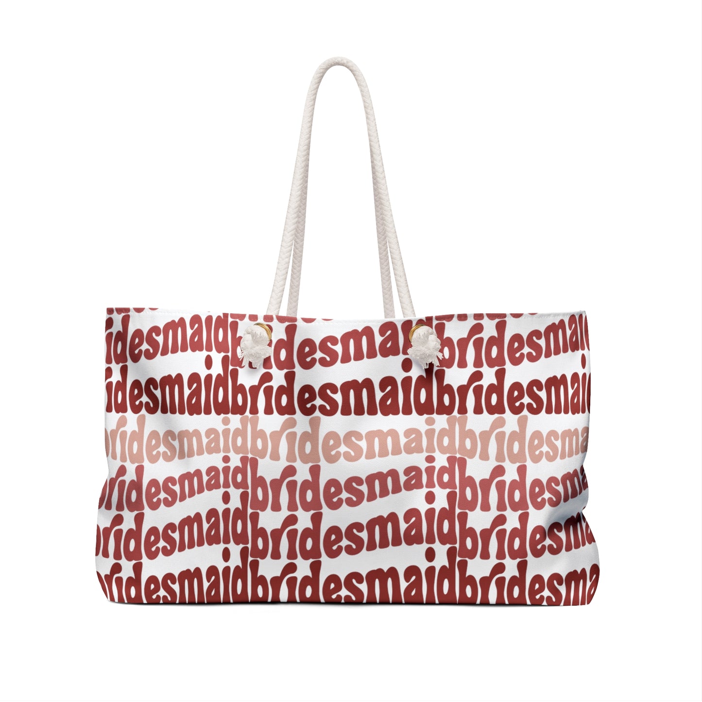 Groovy Bridesmaid Weekender Bag