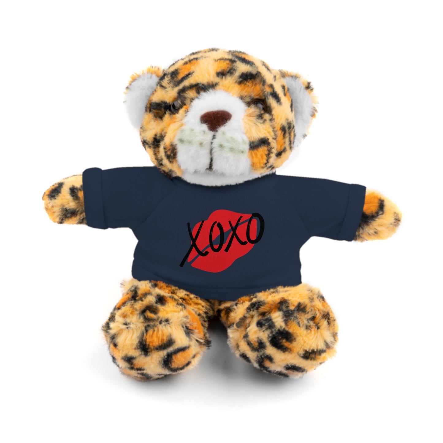XOXO Kiss Valentine Stuffed Animals with Tee | Valentines Day Gifts