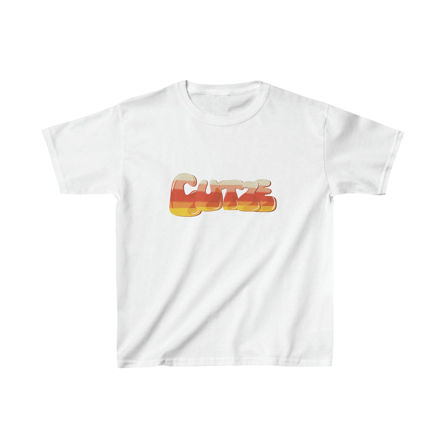 Candy Corn Cutie Halloween Kids Heavy Cotton™ Tee