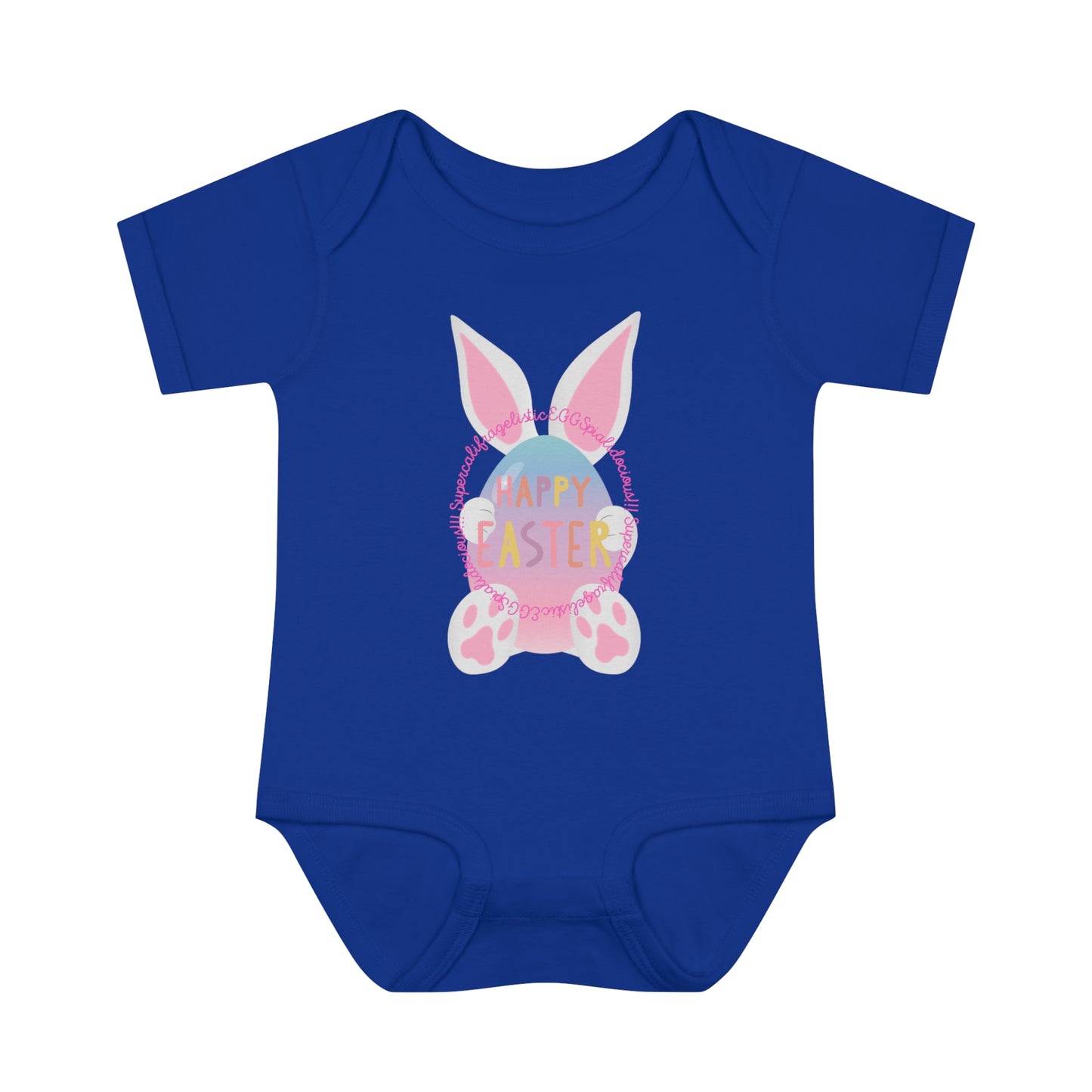 Eggspialidocious Infant Baby Rib Bodysuit