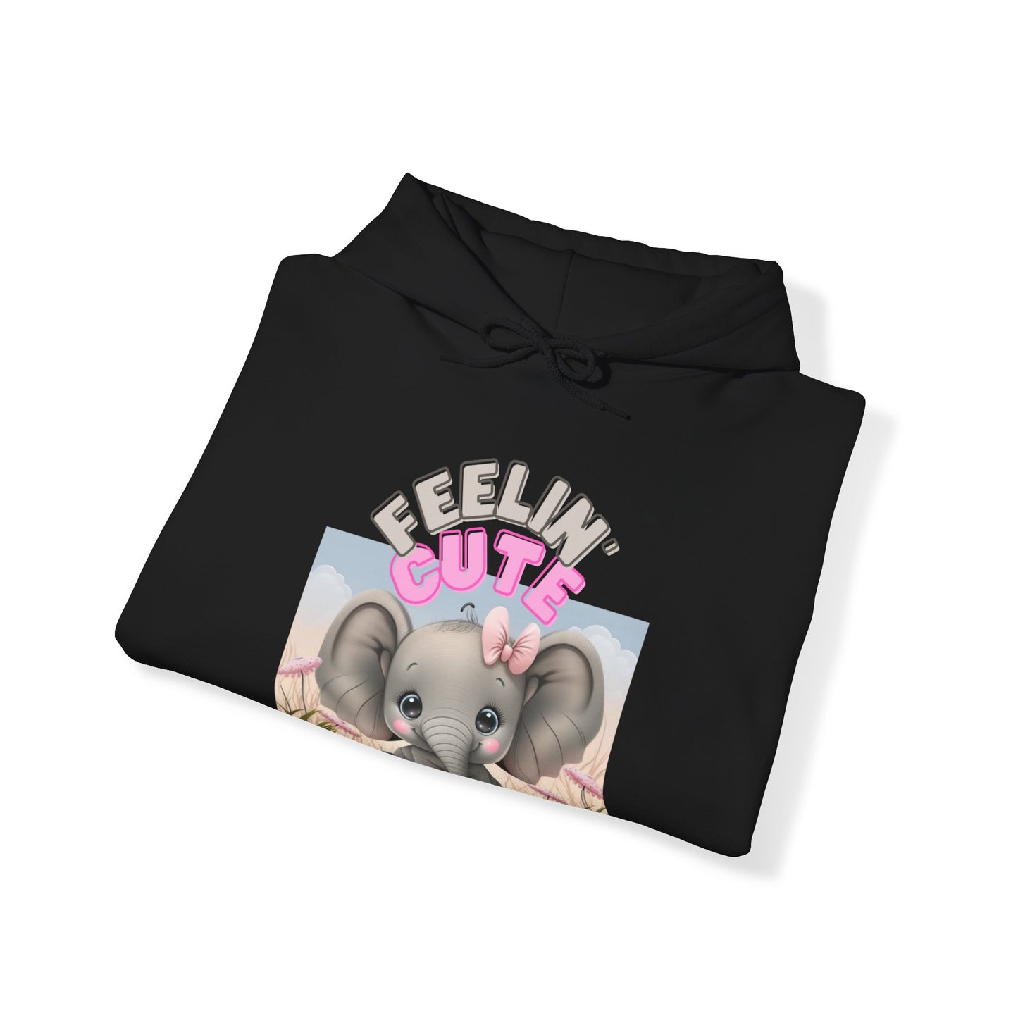 Feelin Cute Unisex Heavy Blend Hooded Sweatshirt